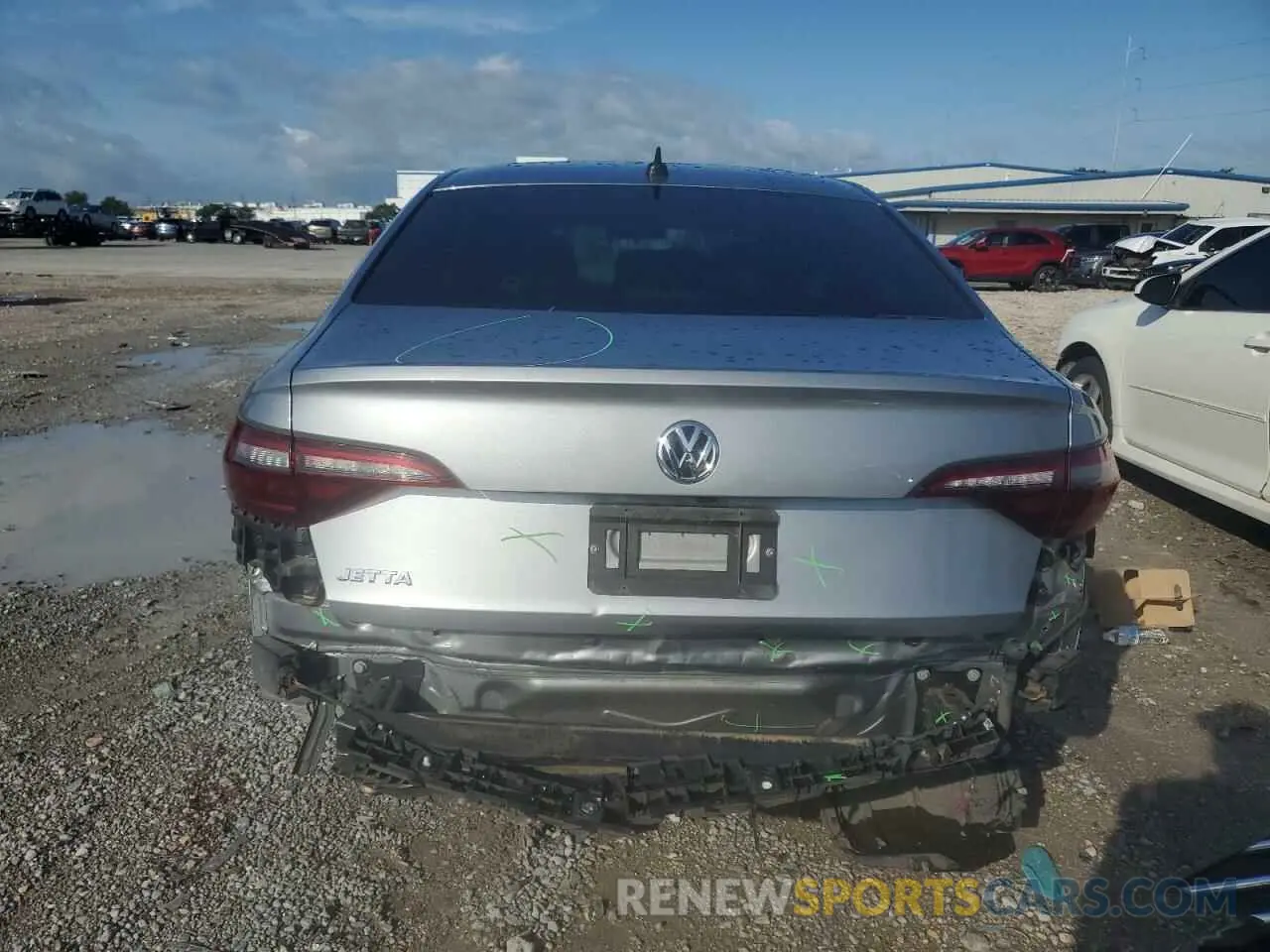 6 fotografías del automóvil dañado 3VWC57BU2MM026476 VOLKSWAGEN JETTA 2021