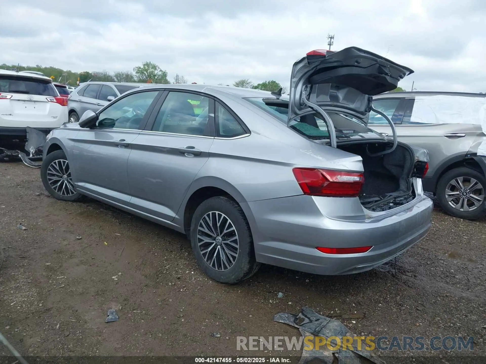 3 fotografías del automóvil dañado 3VWC57BU2MM061163 VOLKSWAGEN JETTA 2021