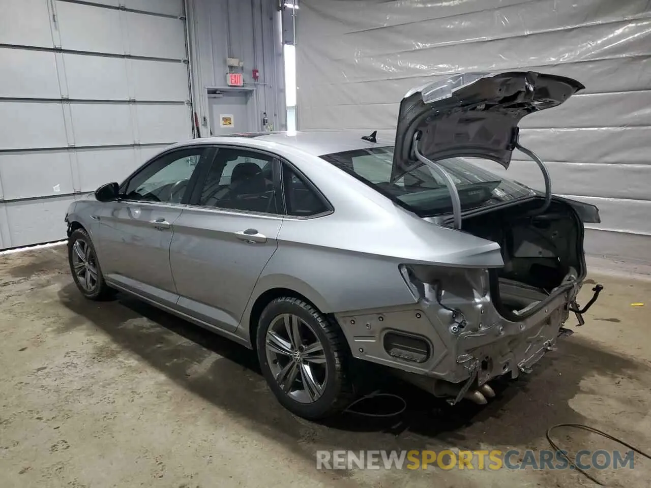 2 fotografías del automóvil dañado 3VWC57BU2MM100561 VOLKSWAGEN JETTA 2021