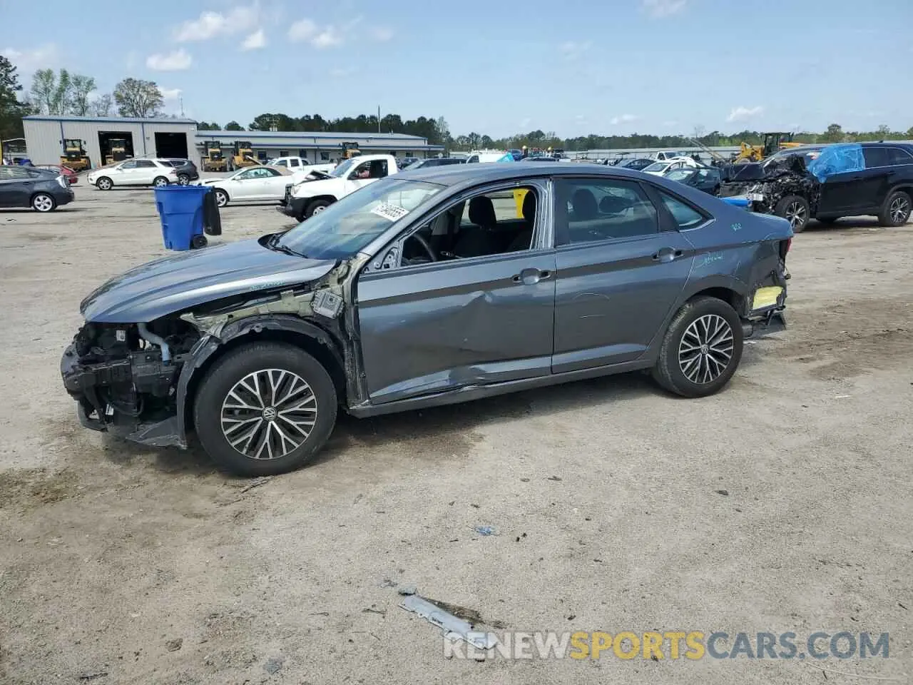 1 fotografías del automóvil dañado 3VWC57BU2MM103377 VOLKSWAGEN JETTA 2021