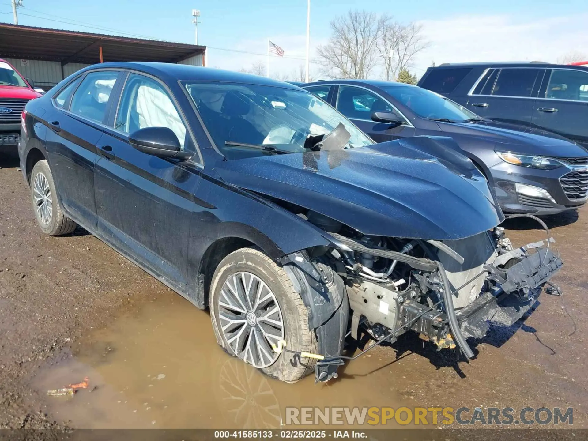 1 fotografías del automóvil dañado 3VWC57BU3MM007189 VOLKSWAGEN JETTA 2021