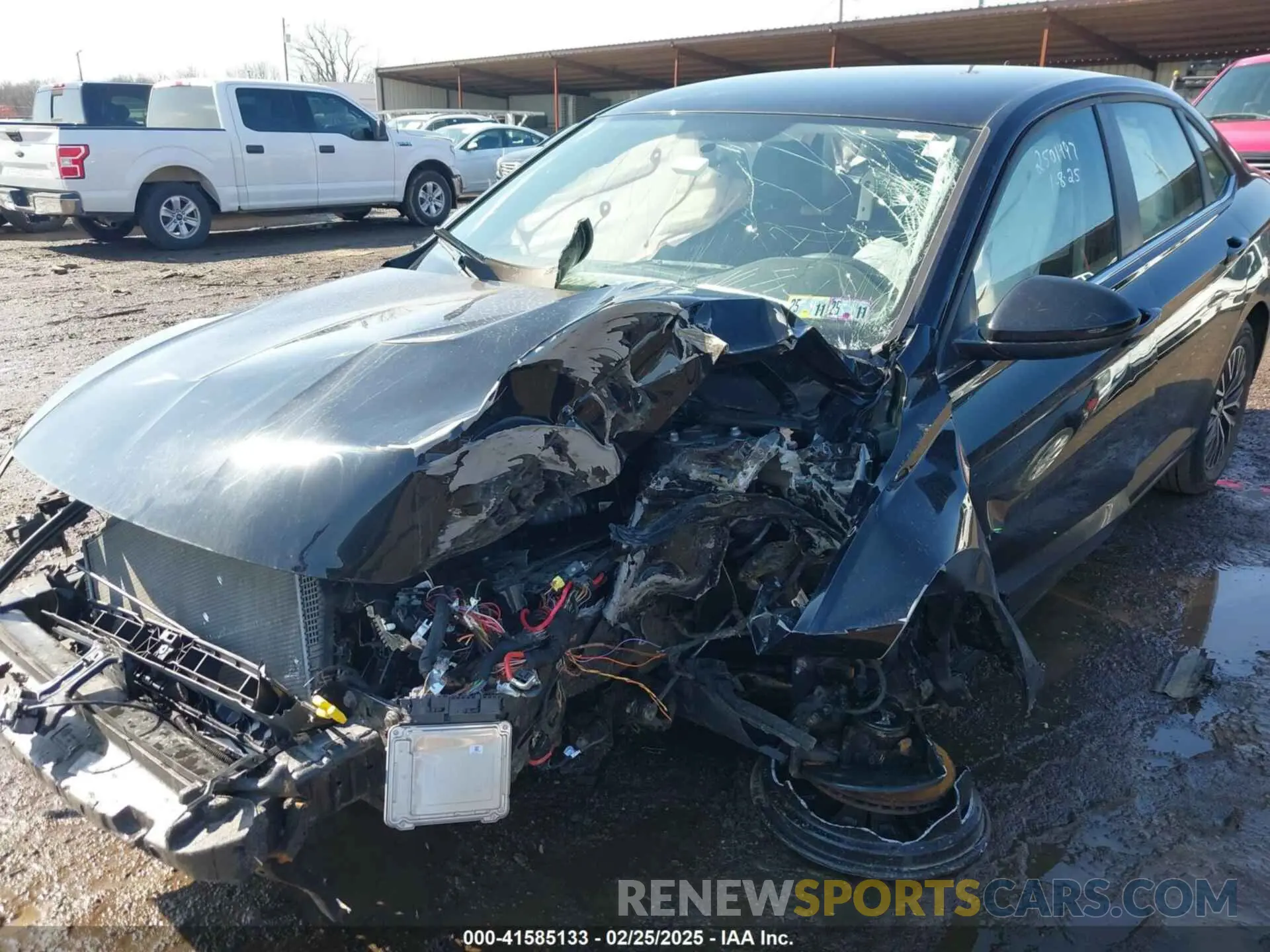 6 fotografías del automóvil dañado 3VWC57BU3MM007189 VOLKSWAGEN JETTA 2021