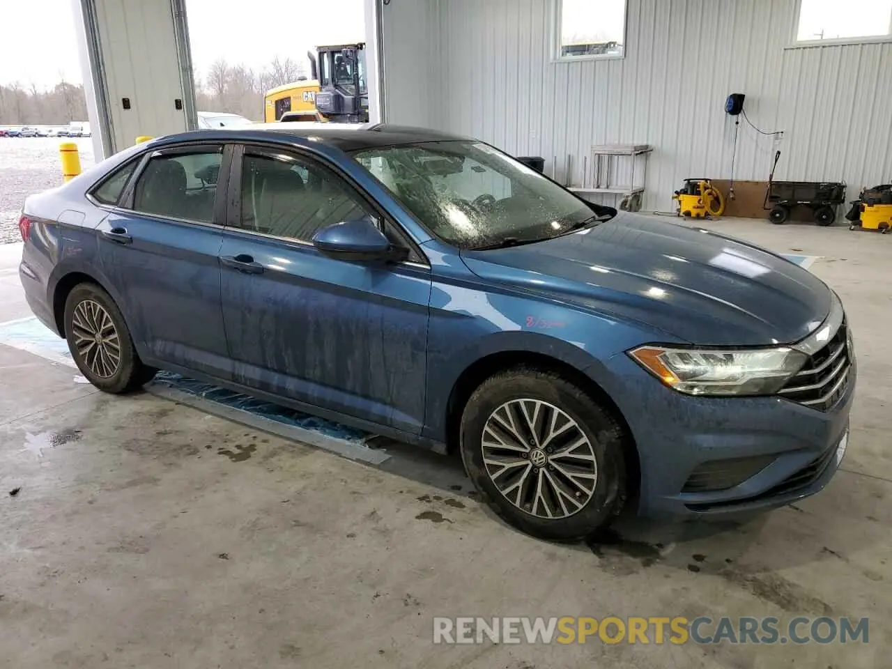 4 fotografías del automóvil dañado 3VWC57BU3MM053945 VOLKSWAGEN JETTA 2021