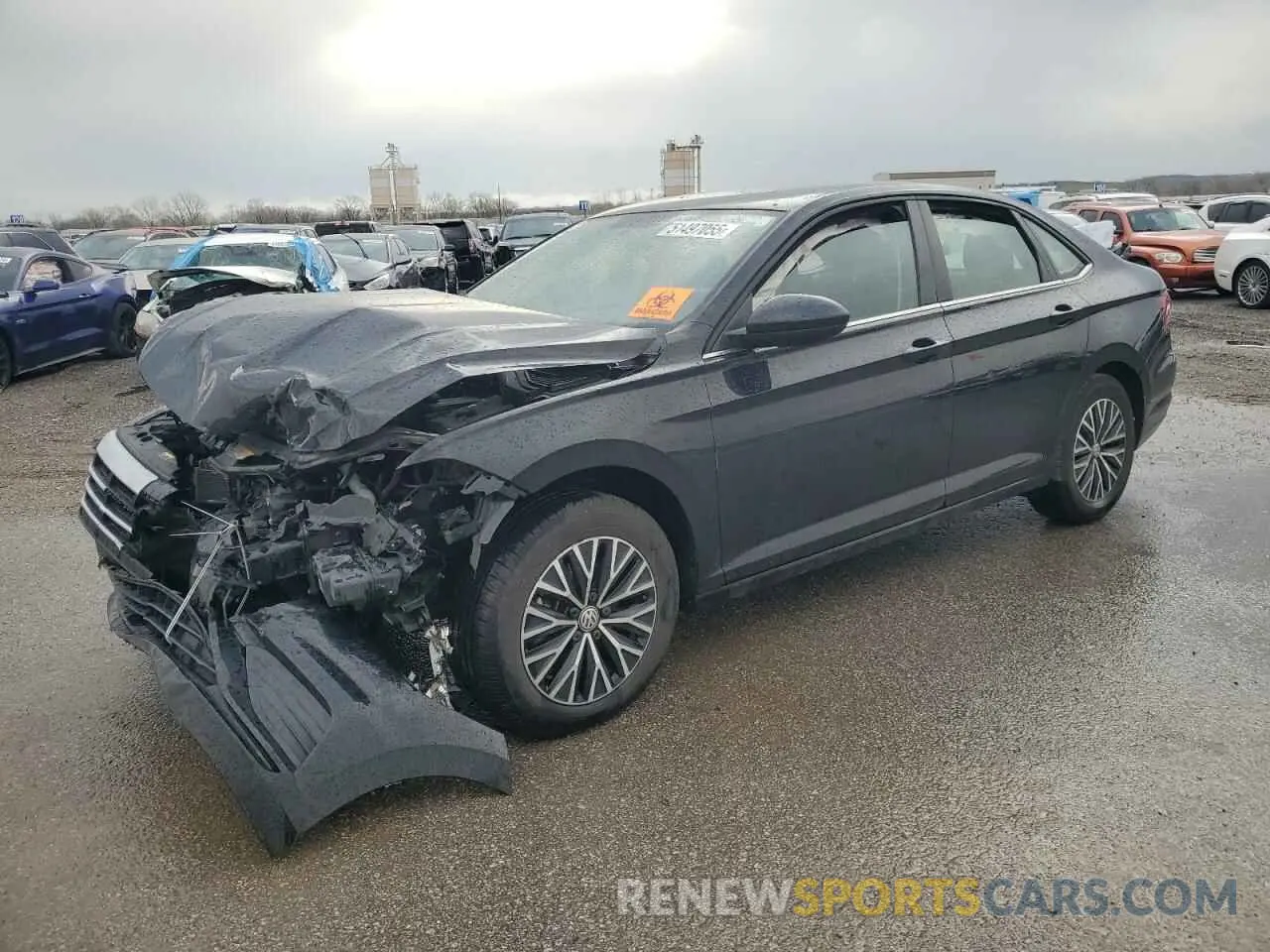 1 fotografías del automóvil dañado 3VWC57BU3MM078781 VOLKSWAGEN JETTA 2021