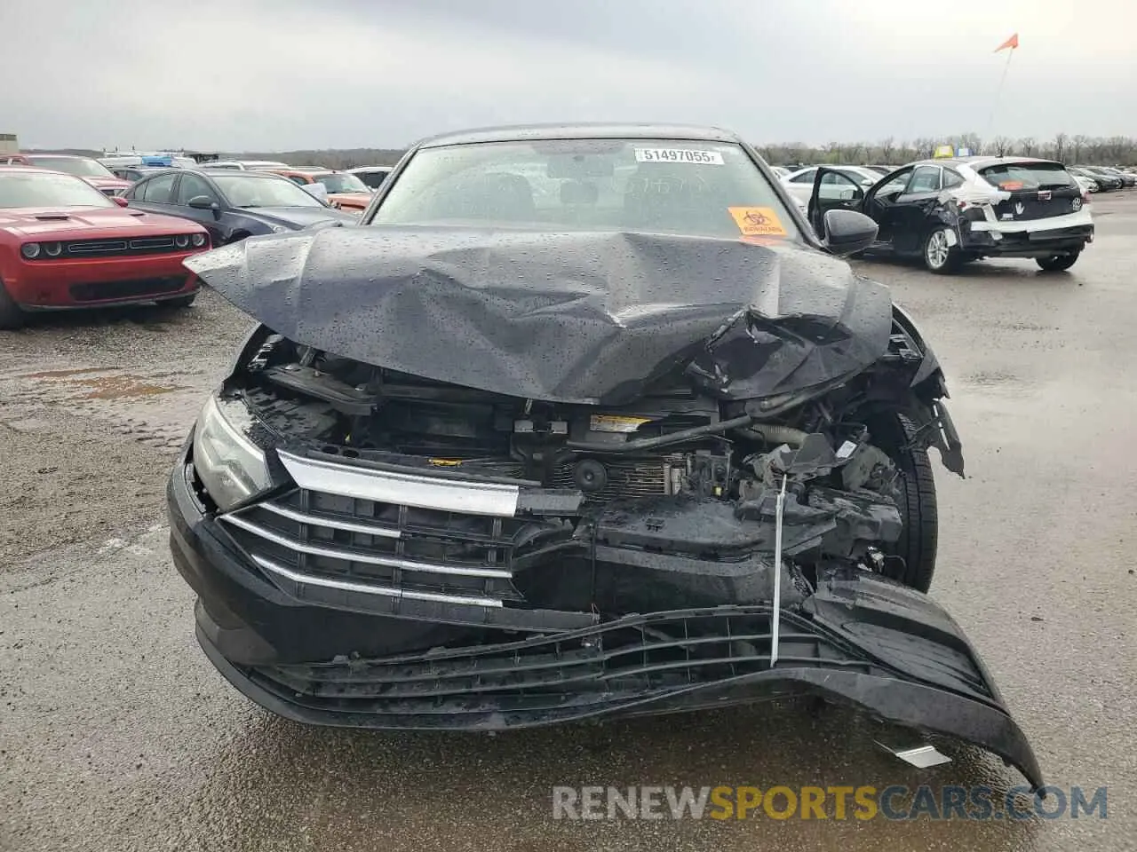 5 fotografías del automóvil dañado 3VWC57BU3MM078781 VOLKSWAGEN JETTA 2021