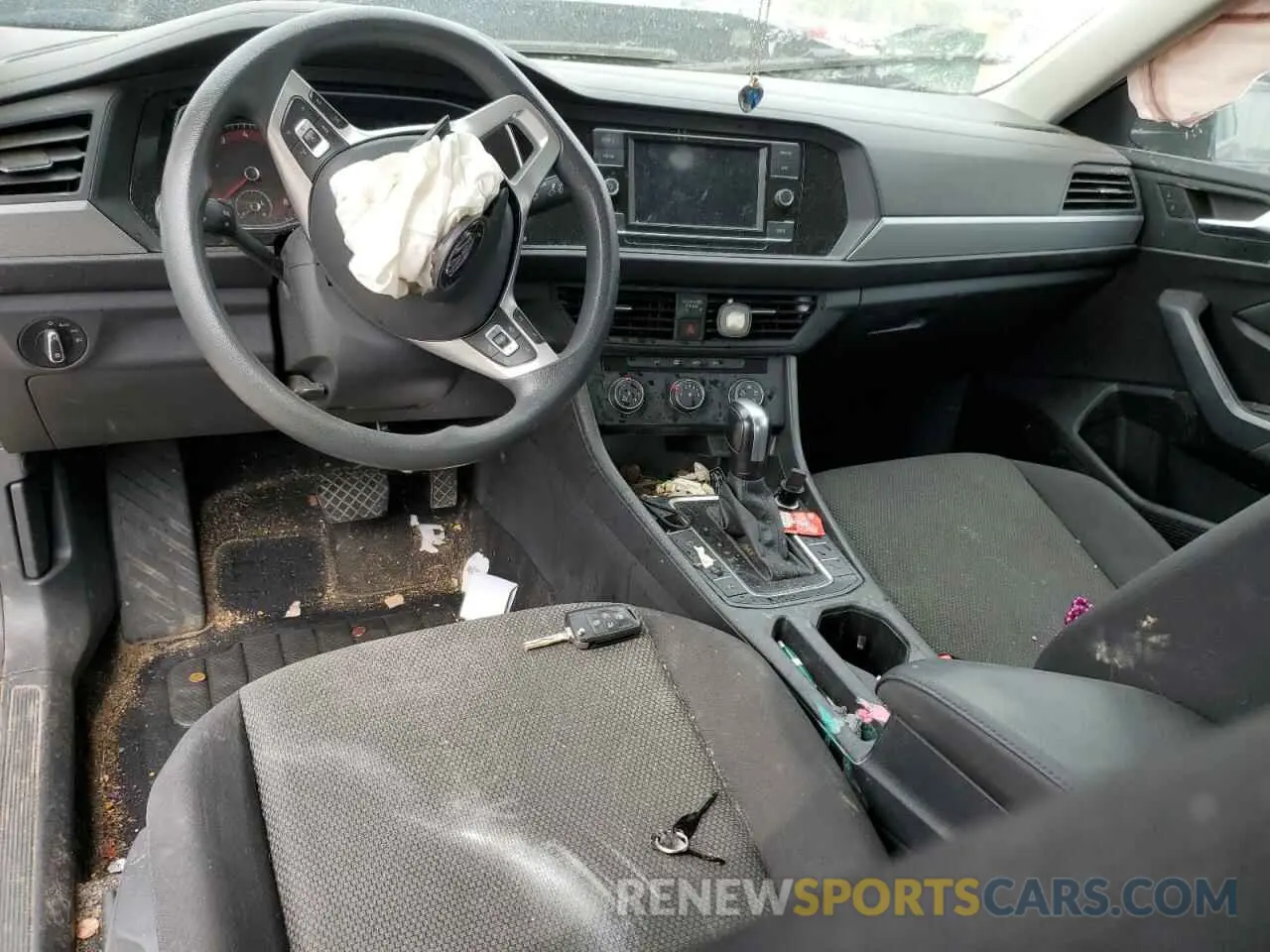 8 fotografías del automóvil dañado 3VWC57BU3MM078781 VOLKSWAGEN JETTA 2021