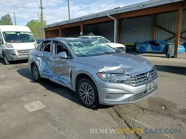 13 fotografías del automóvil dañado 3VWC57BU3MM093071 VOLKSWAGEN JETTA 2021