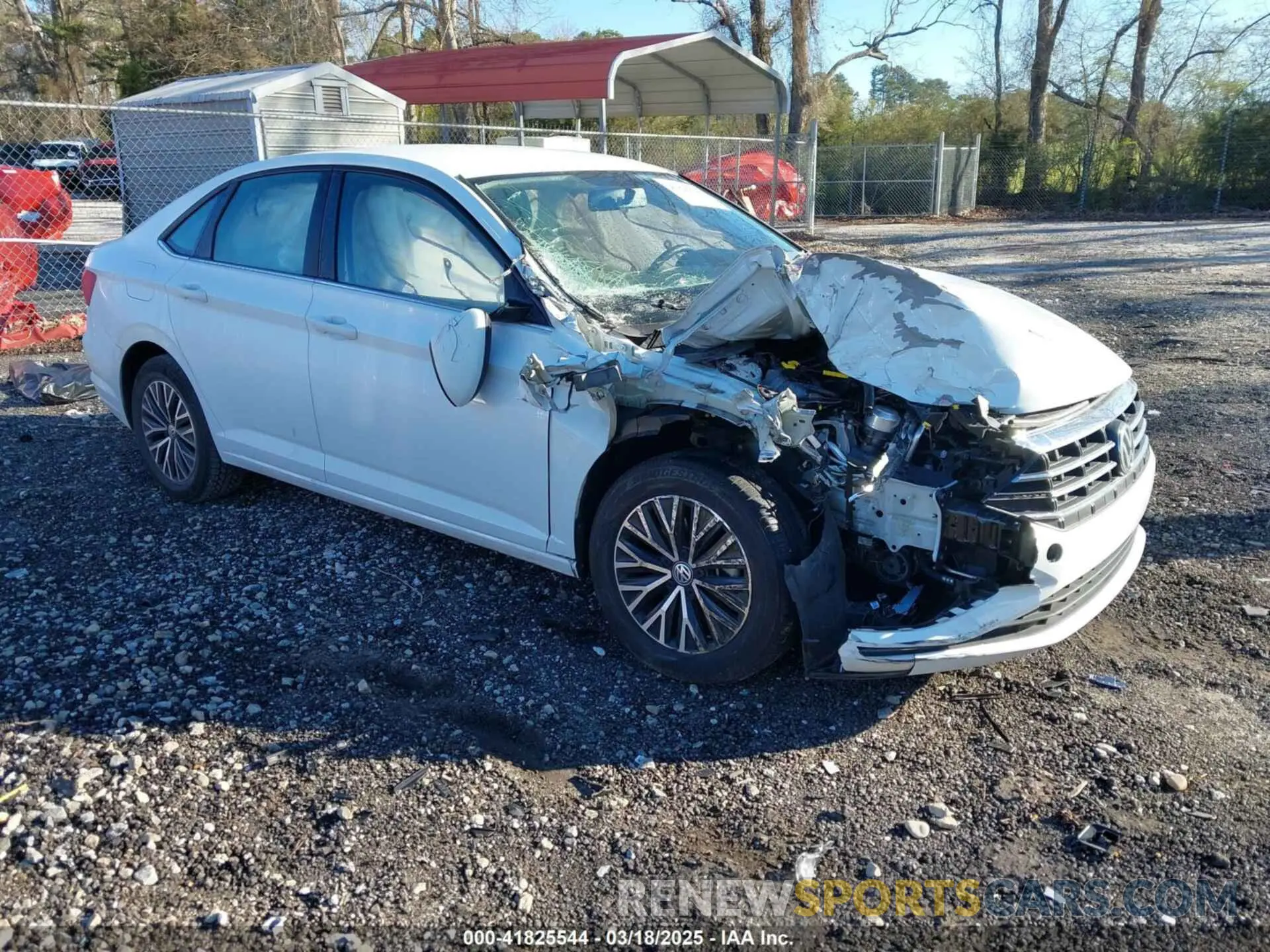 1 fotografías del automóvil dañado 3VWC57BU3MM104022 VOLKSWAGEN JETTA 2021