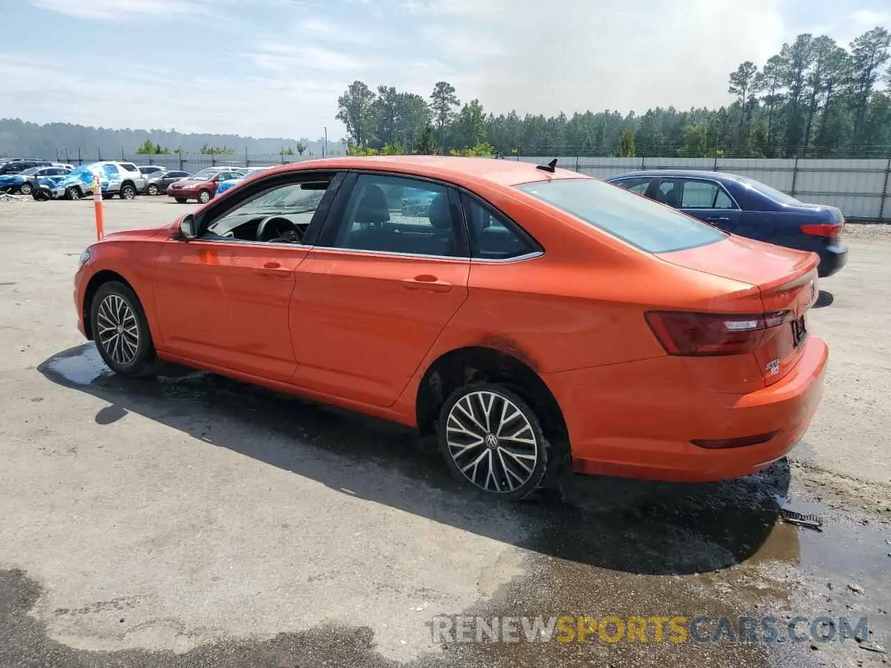 2 fotografías del automóvil dañado 3VWC57BU4MM071578 VOLKSWAGEN JETTA 2021