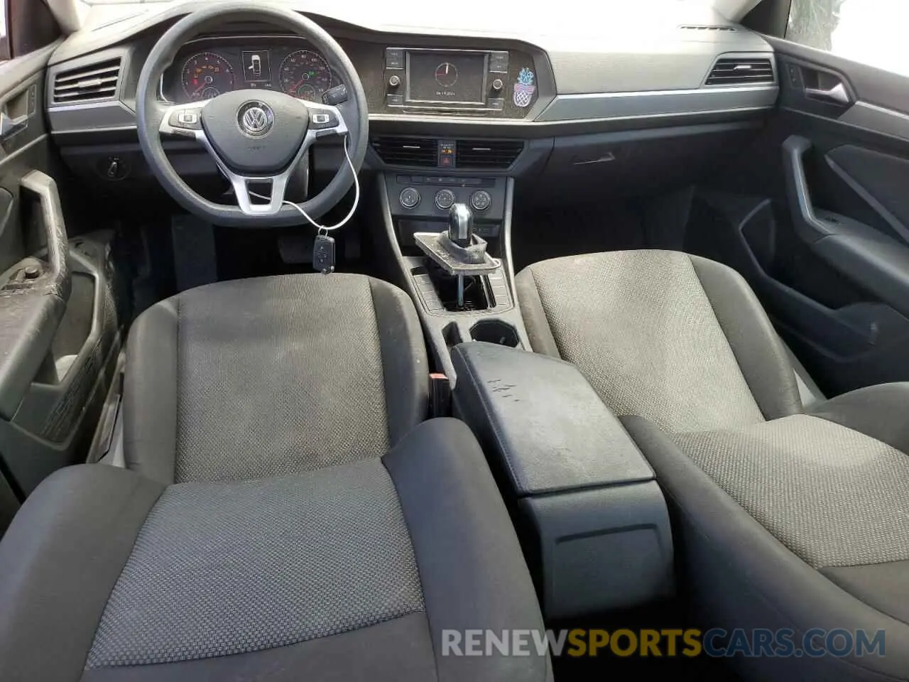 8 fotografías del automóvil dañado 3VWC57BU4MM071578 VOLKSWAGEN JETTA 2021