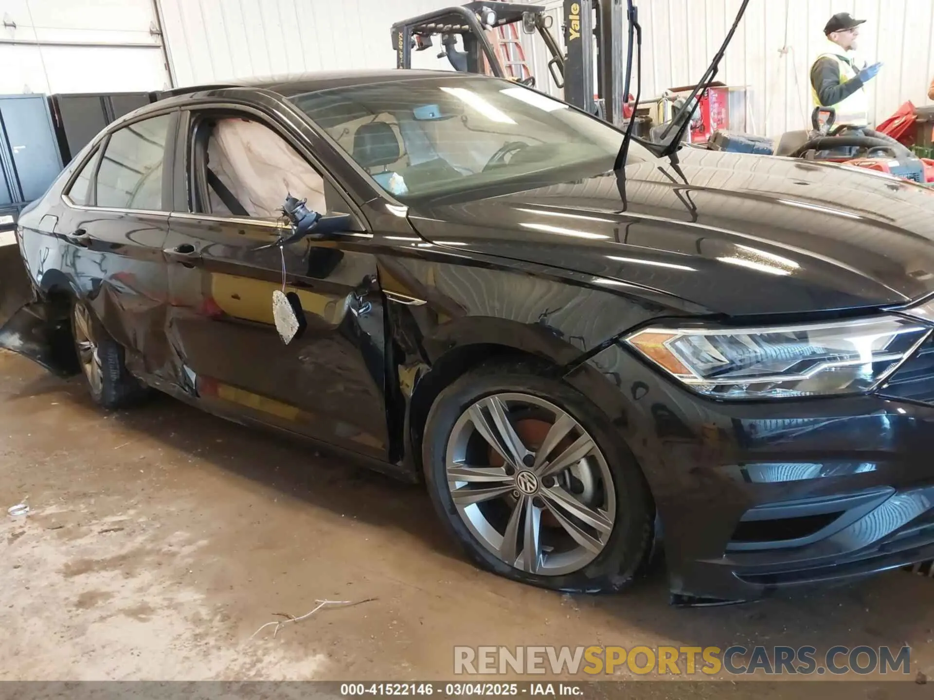 14 fotografías del automóvil dañado 3VWC57BU4MM087246 VOLKSWAGEN JETTA 2021