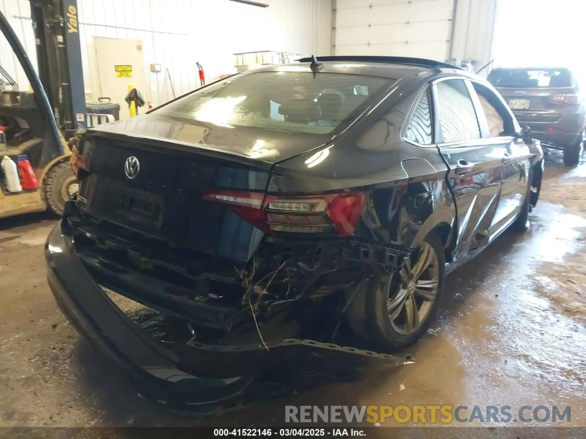 4 fotografías del automóvil dañado 3VWC57BU4MM087246 VOLKSWAGEN JETTA 2021
