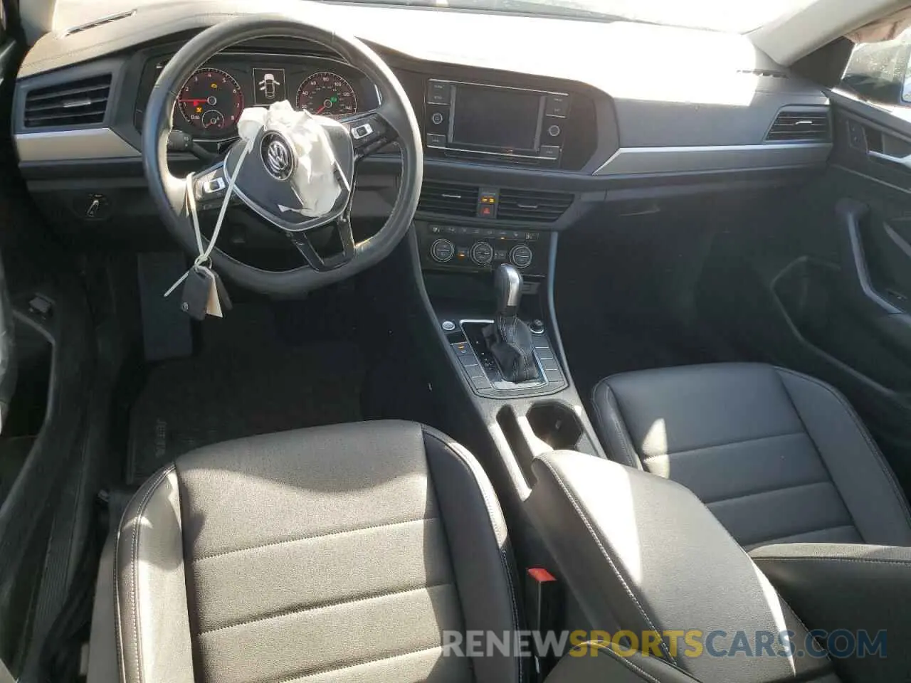8 fotografías del automóvil dañado 3VWC57BU4MM091829 VOLKSWAGEN JETTA 2021