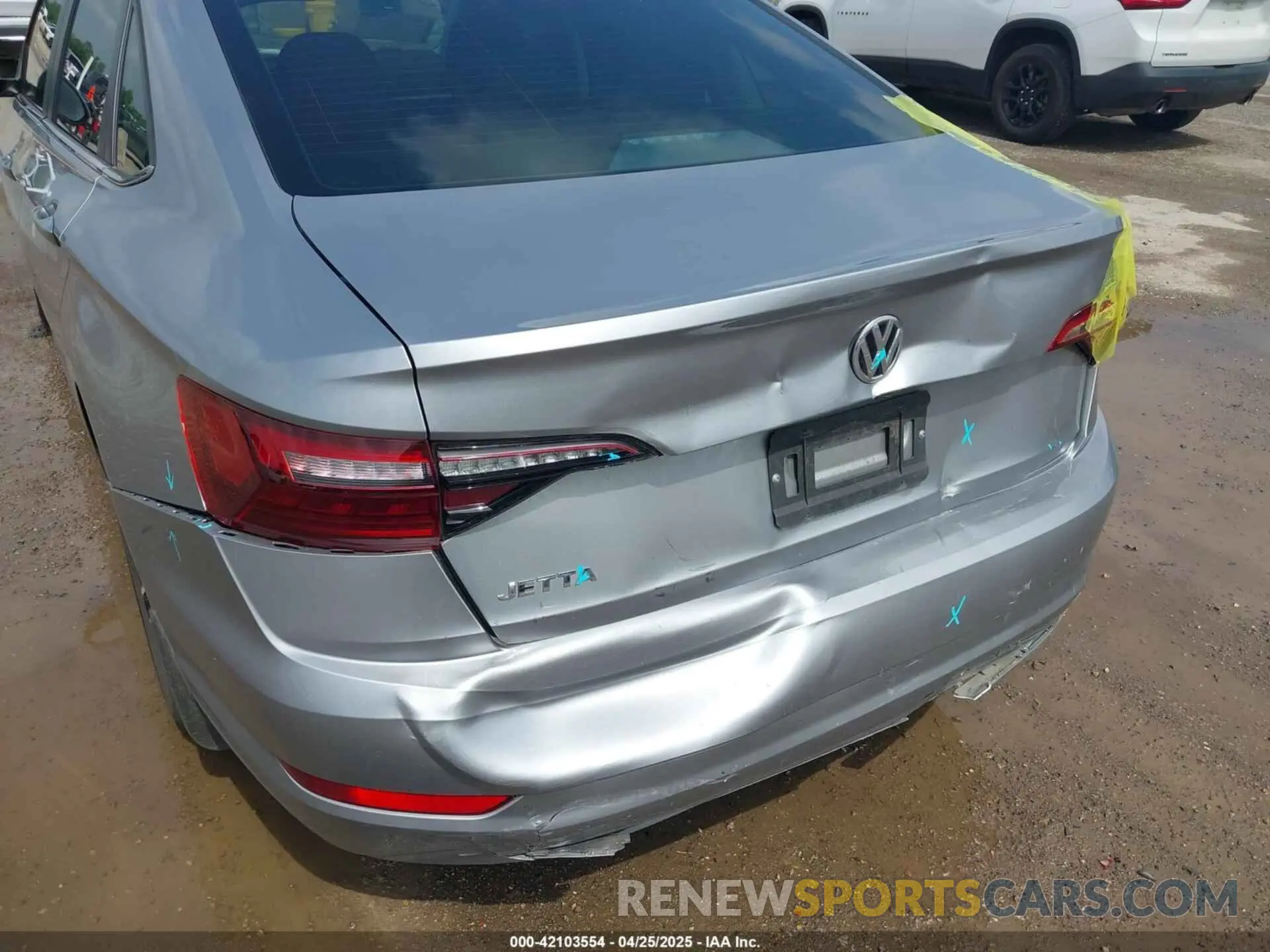 6 fotografías del automóvil dañado 3VWC57BU4MM094780 VOLKSWAGEN JETTA 2021