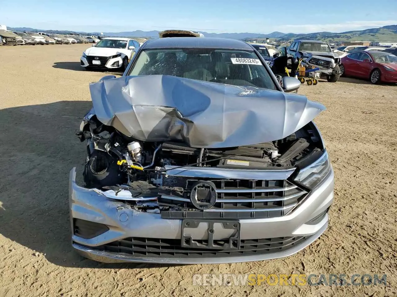 5 fotografías del automóvil dañado 3VWC57BU4MM098392 VOLKSWAGEN JETTA 2021