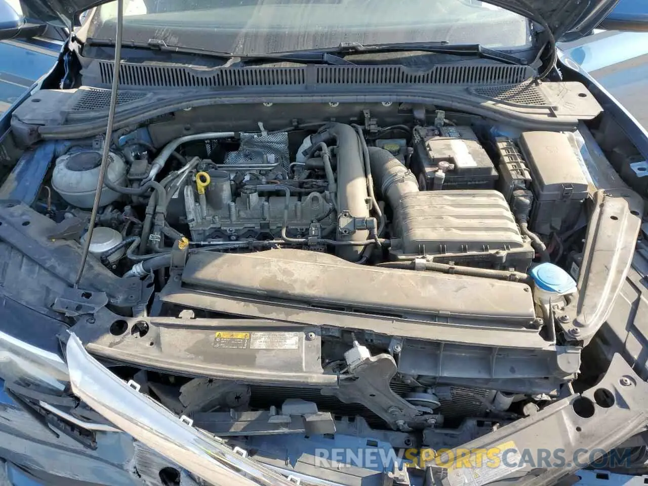12 fotografías del automóvil dañado 3VWC57BU5MM017545 VOLKSWAGEN JETTA 2021