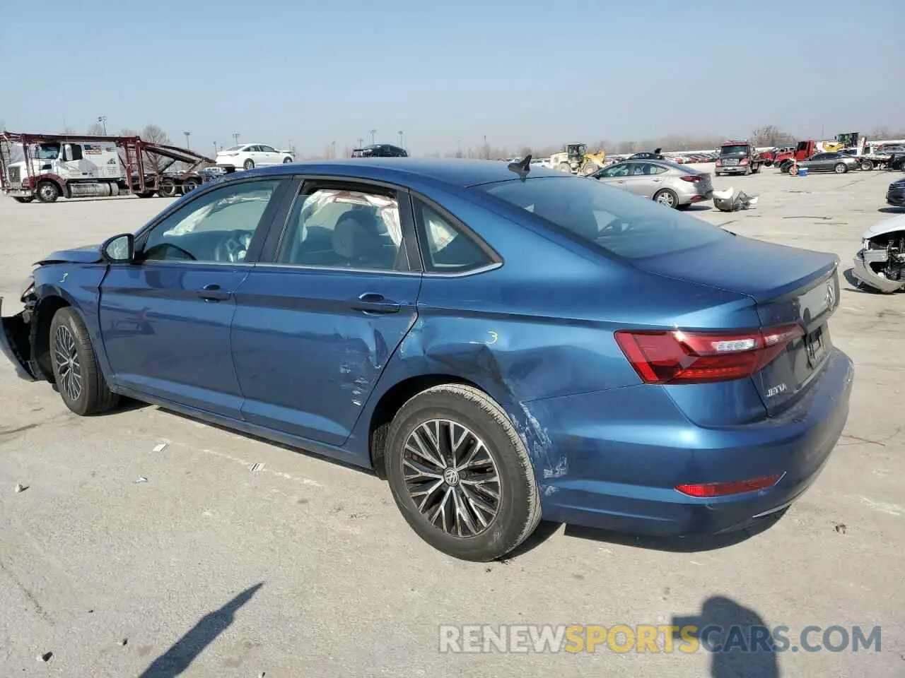 2 fotografías del automóvil dañado 3VWC57BU5MM017545 VOLKSWAGEN JETTA 2021