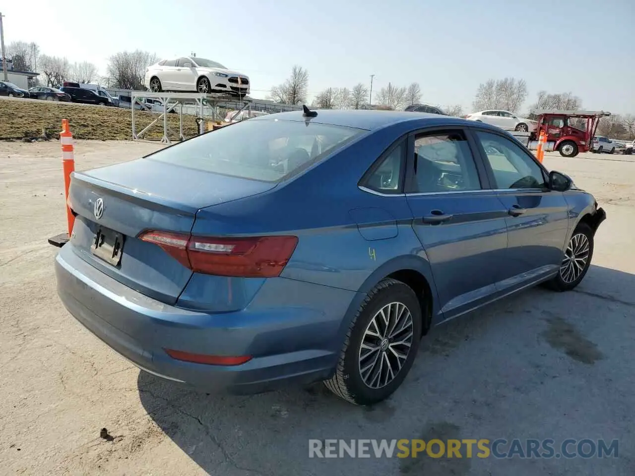 3 fotografías del automóvil dañado 3VWC57BU5MM017545 VOLKSWAGEN JETTA 2021