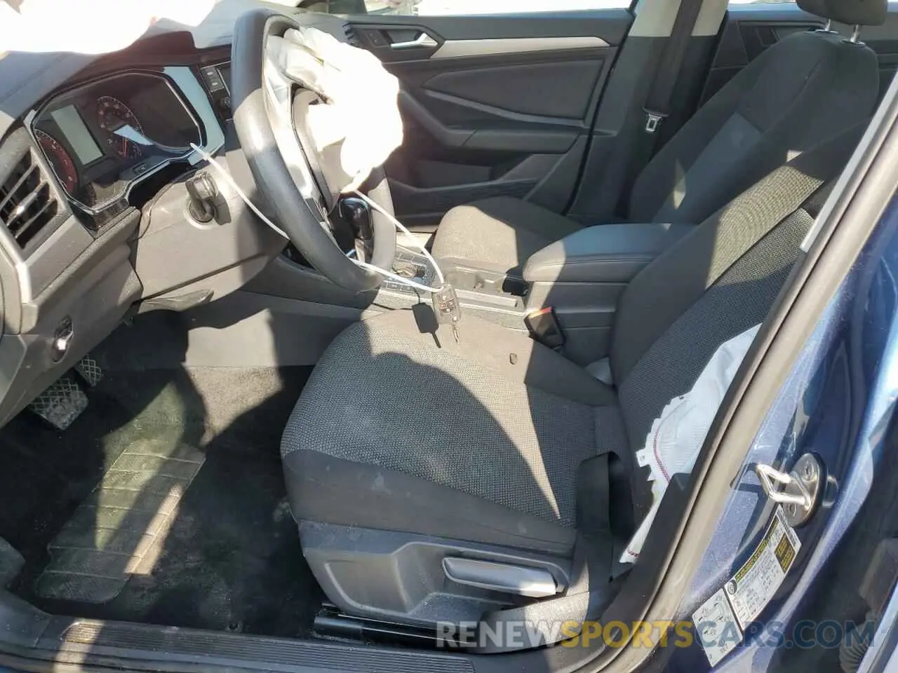7 fotografías del automóvil dañado 3VWC57BU5MM017545 VOLKSWAGEN JETTA 2021