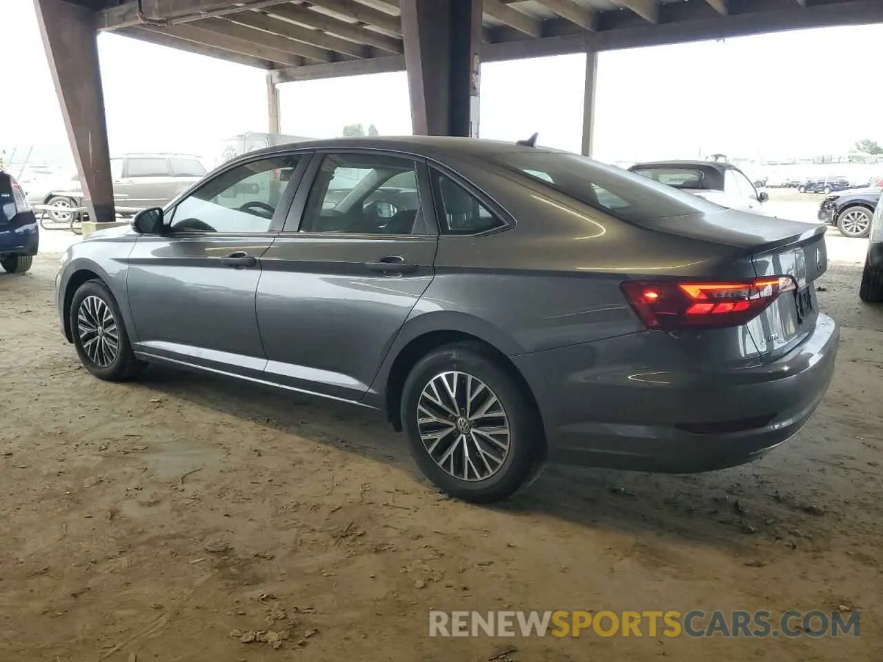 2 fotografías del automóvil dañado 3VWC57BU5MM020980 VOLKSWAGEN JETTA 2021