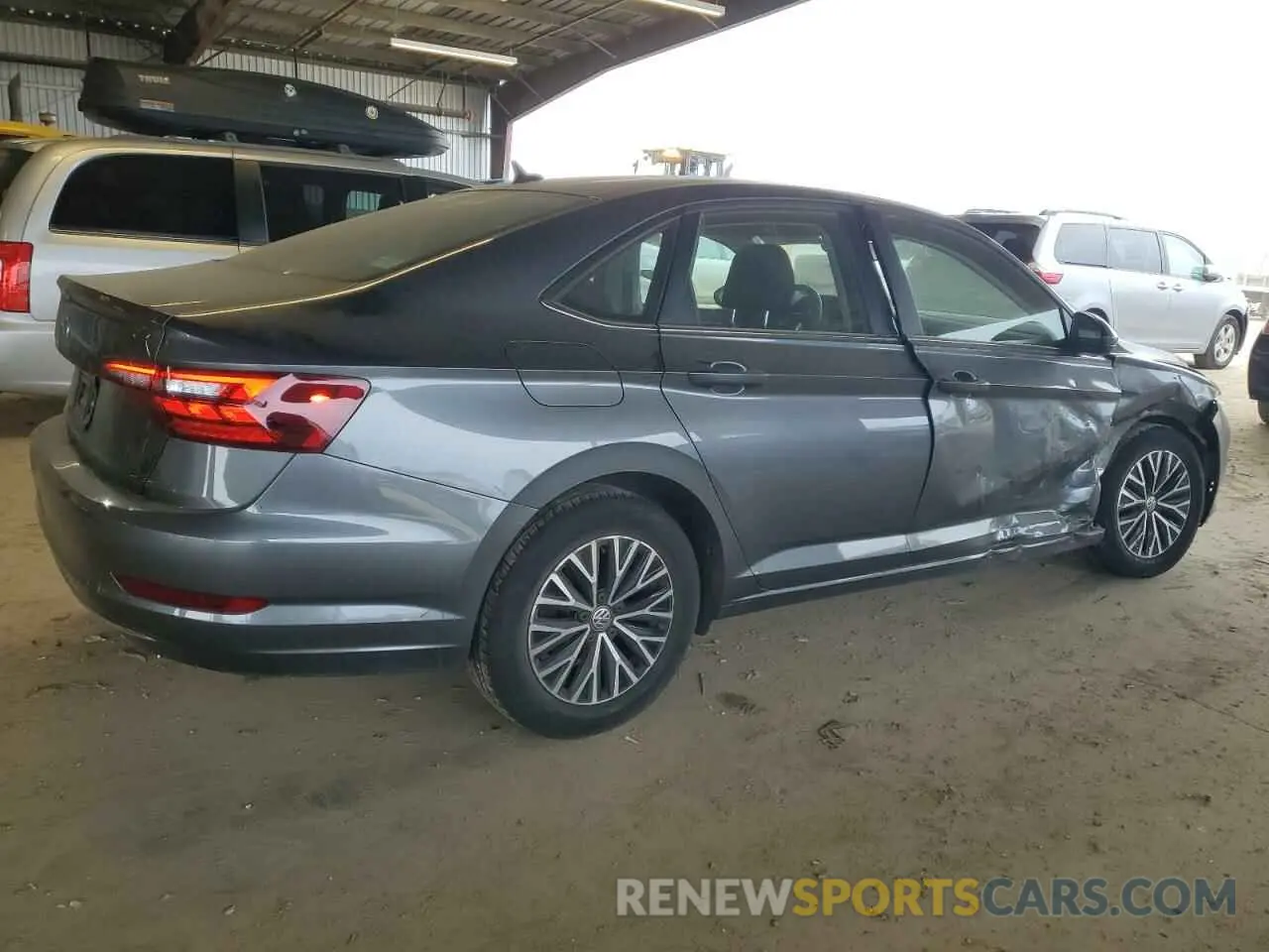 3 fotografías del automóvil dañado 3VWC57BU5MM020980 VOLKSWAGEN JETTA 2021