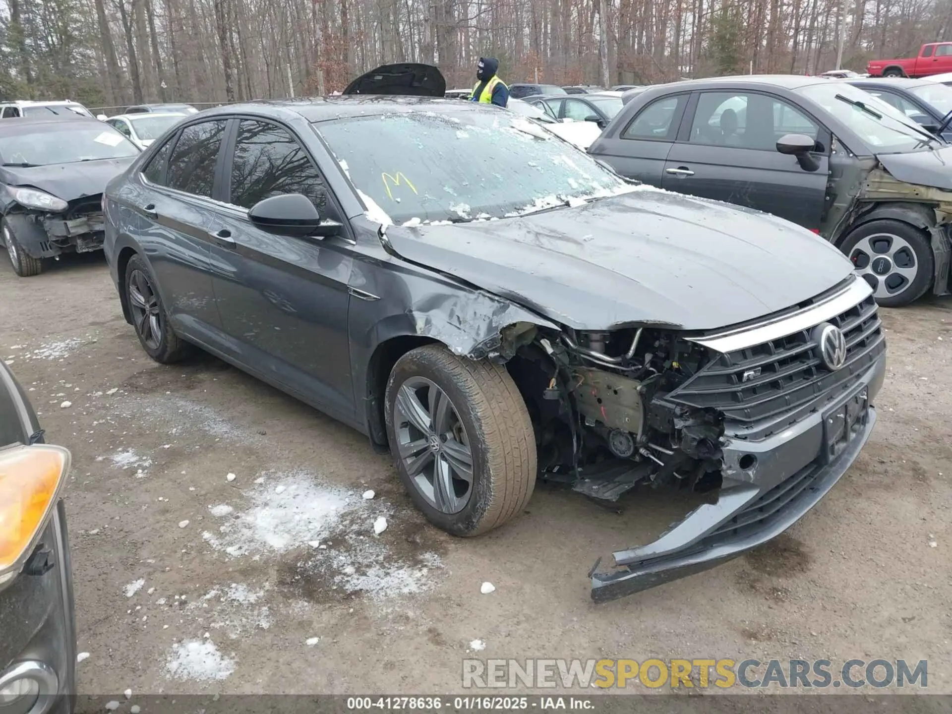 1 fotografías del automóvil dañado 3VWC57BU5MM022194 VOLKSWAGEN JETTA 2021