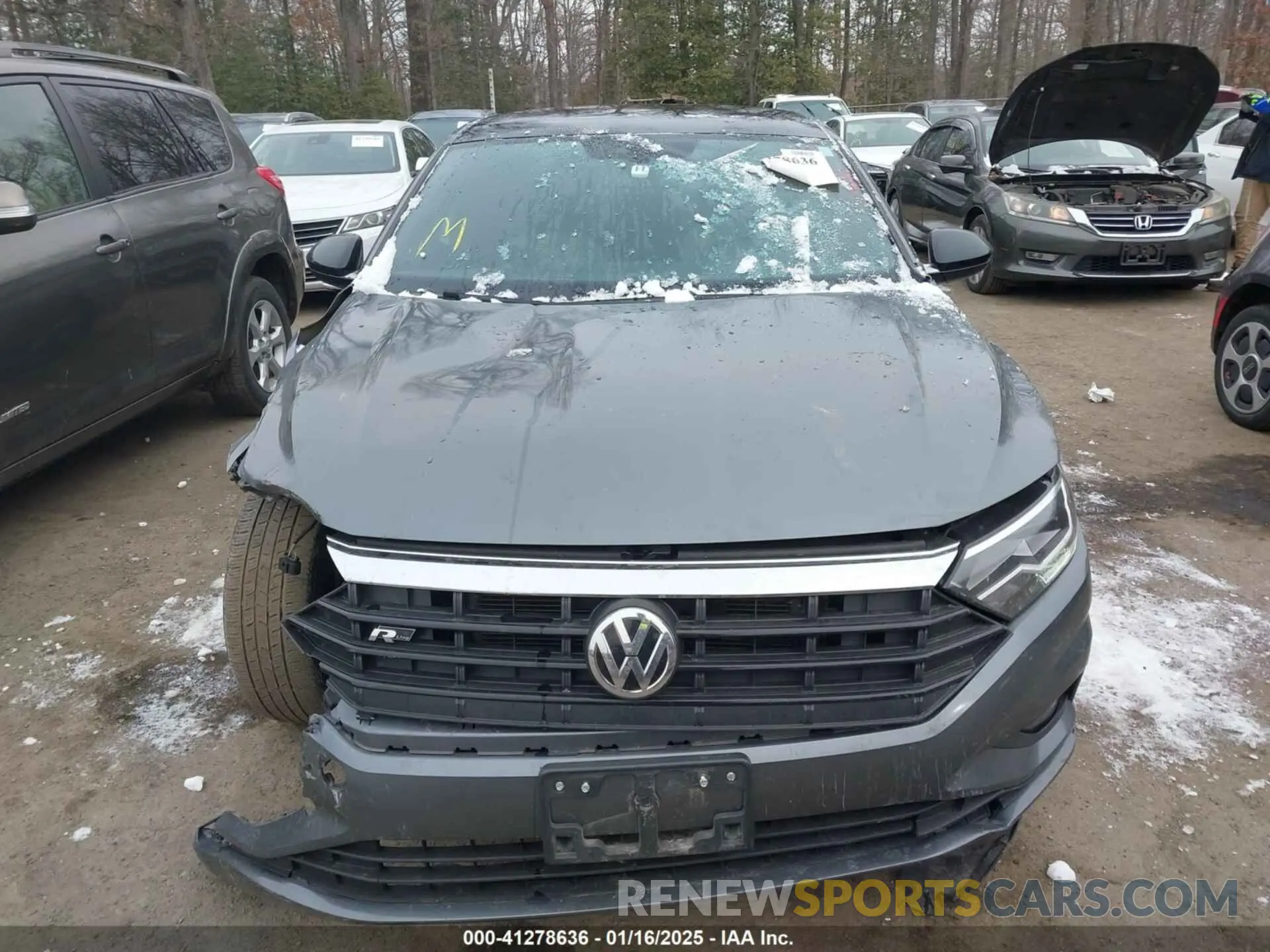 12 fotografías del automóvil dañado 3VWC57BU5MM022194 VOLKSWAGEN JETTA 2021