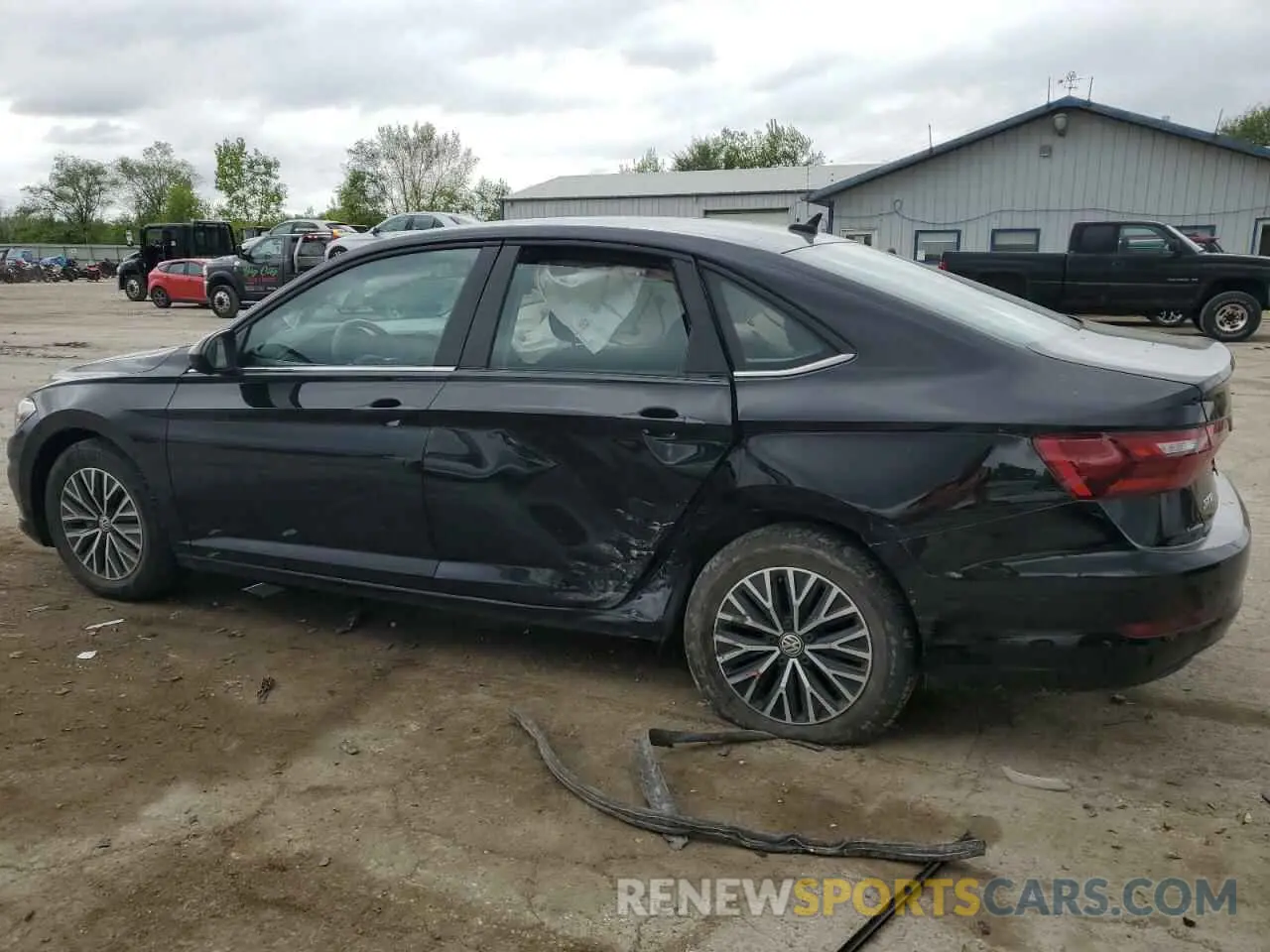 2 fotografías del automóvil dañado 3VWC57BU5MM027038 VOLKSWAGEN JETTA 2021