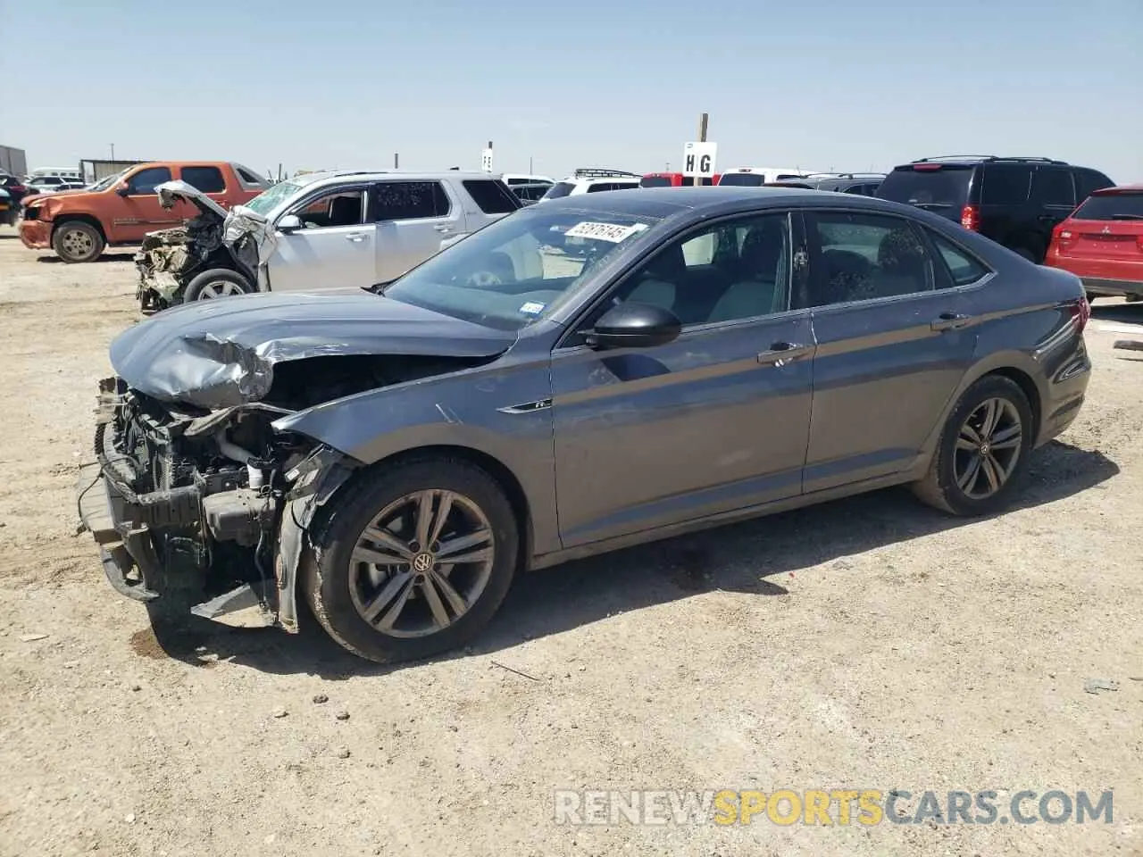 1 fotografías del automóvil dañado 3VWC57BU5MM081617 VOLKSWAGEN JETTA 2021