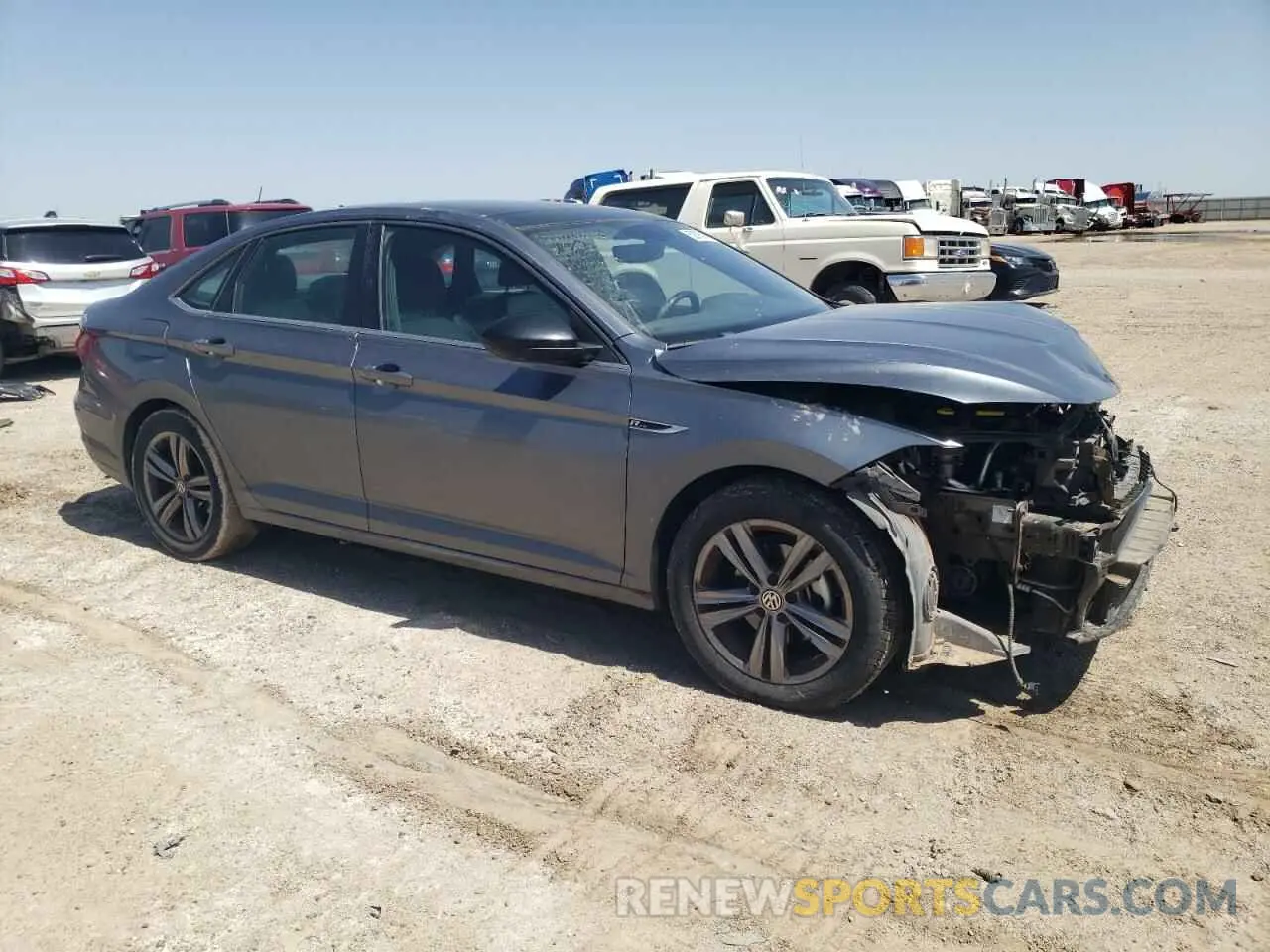 4 fotografías del automóvil dañado 3VWC57BU5MM081617 VOLKSWAGEN JETTA 2021