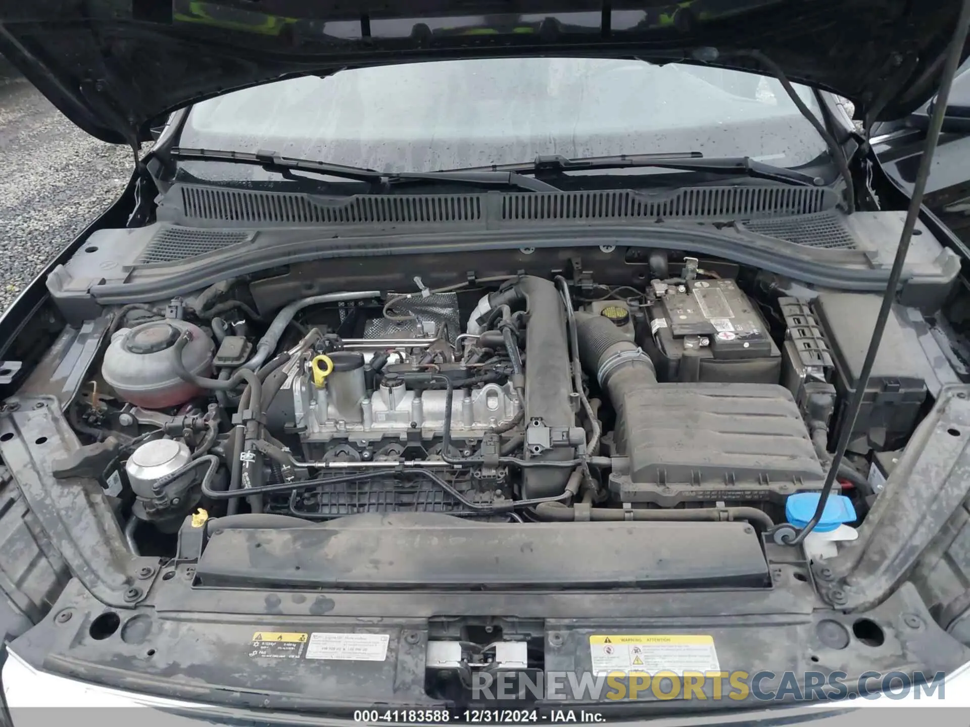 10 fotografías del automóvil dañado 3VWC57BU5MM096070 VOLKSWAGEN JETTA 2021