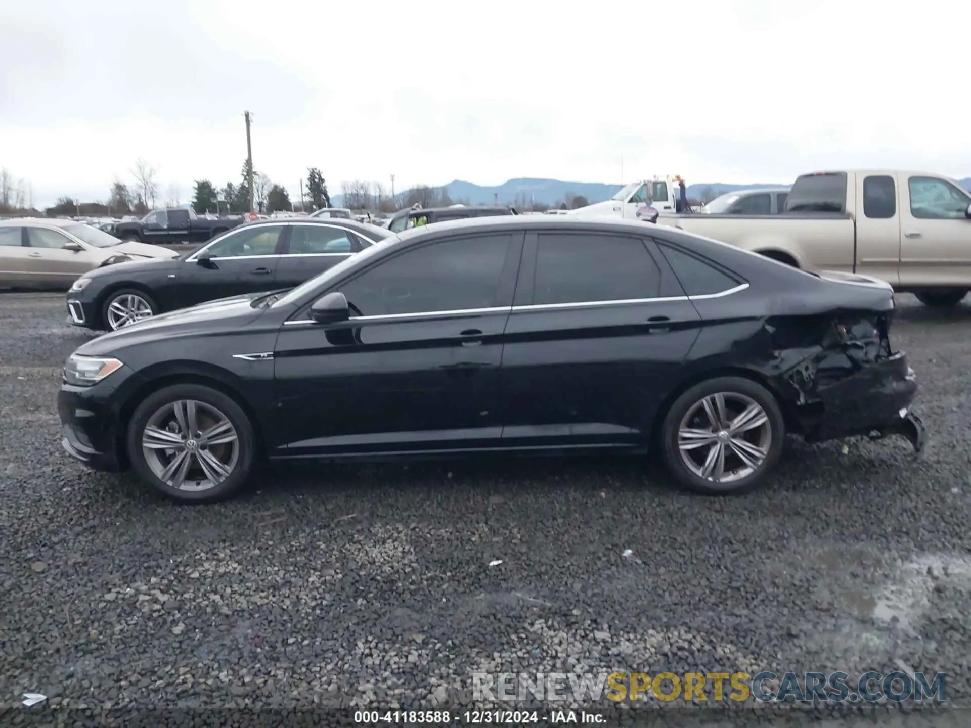 14 fotografías del automóvil dañado 3VWC57BU5MM096070 VOLKSWAGEN JETTA 2021