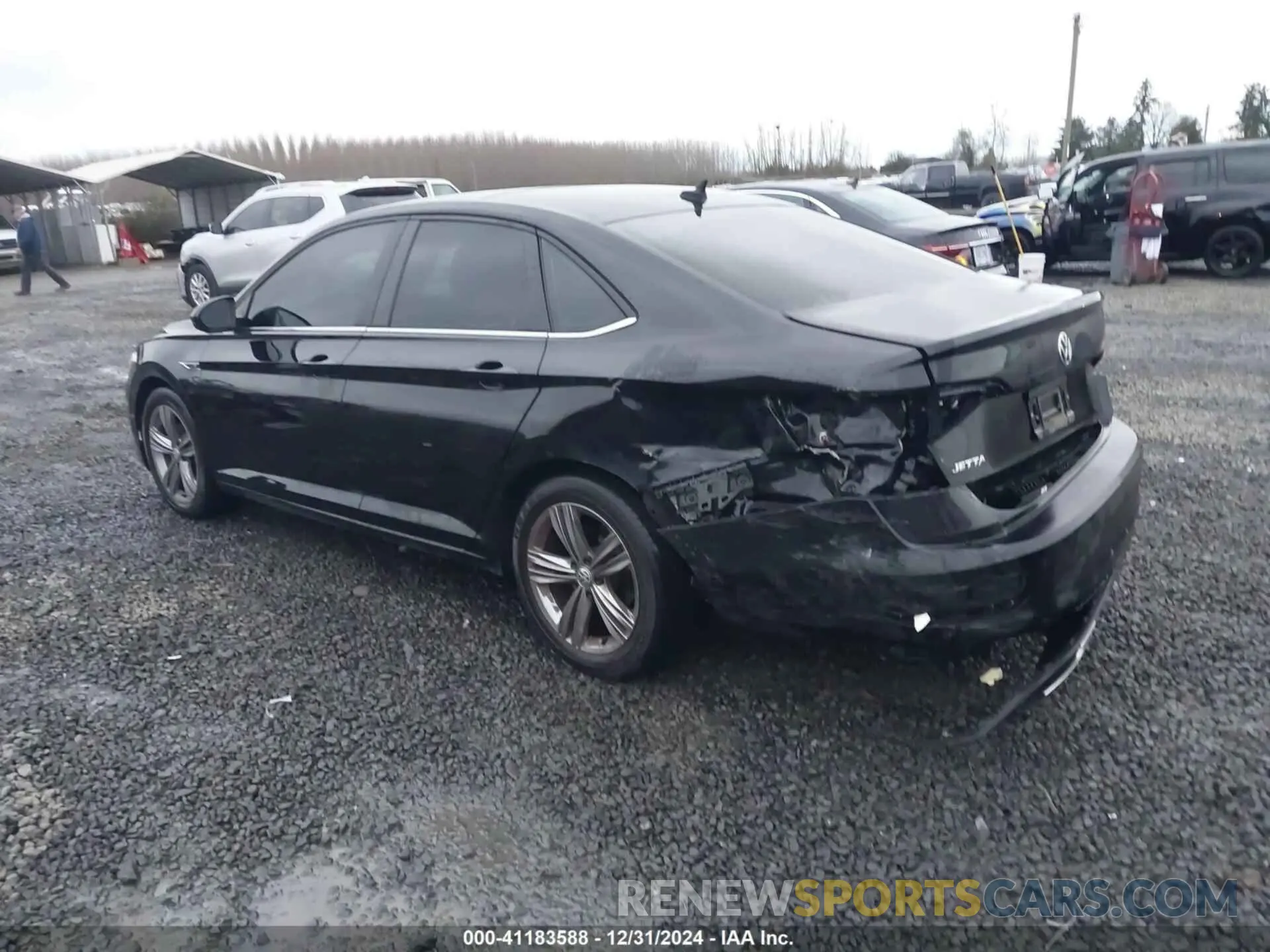 3 fotografías del automóvil dañado 3VWC57BU5MM096070 VOLKSWAGEN JETTA 2021