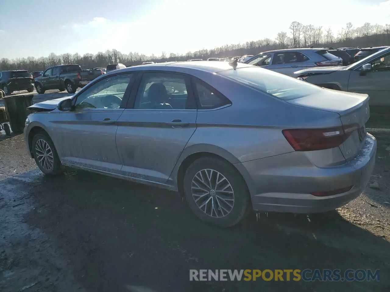 2 fotografías del automóvil dañado 3VWC57BU5MM100229 VOLKSWAGEN JETTA 2021