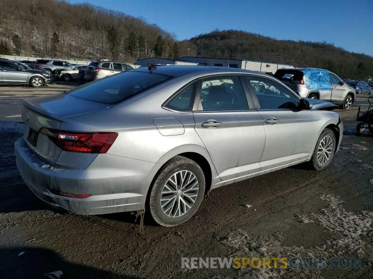 3 fotografías del automóvil dañado 3VWC57BU5MM100229 VOLKSWAGEN JETTA 2021