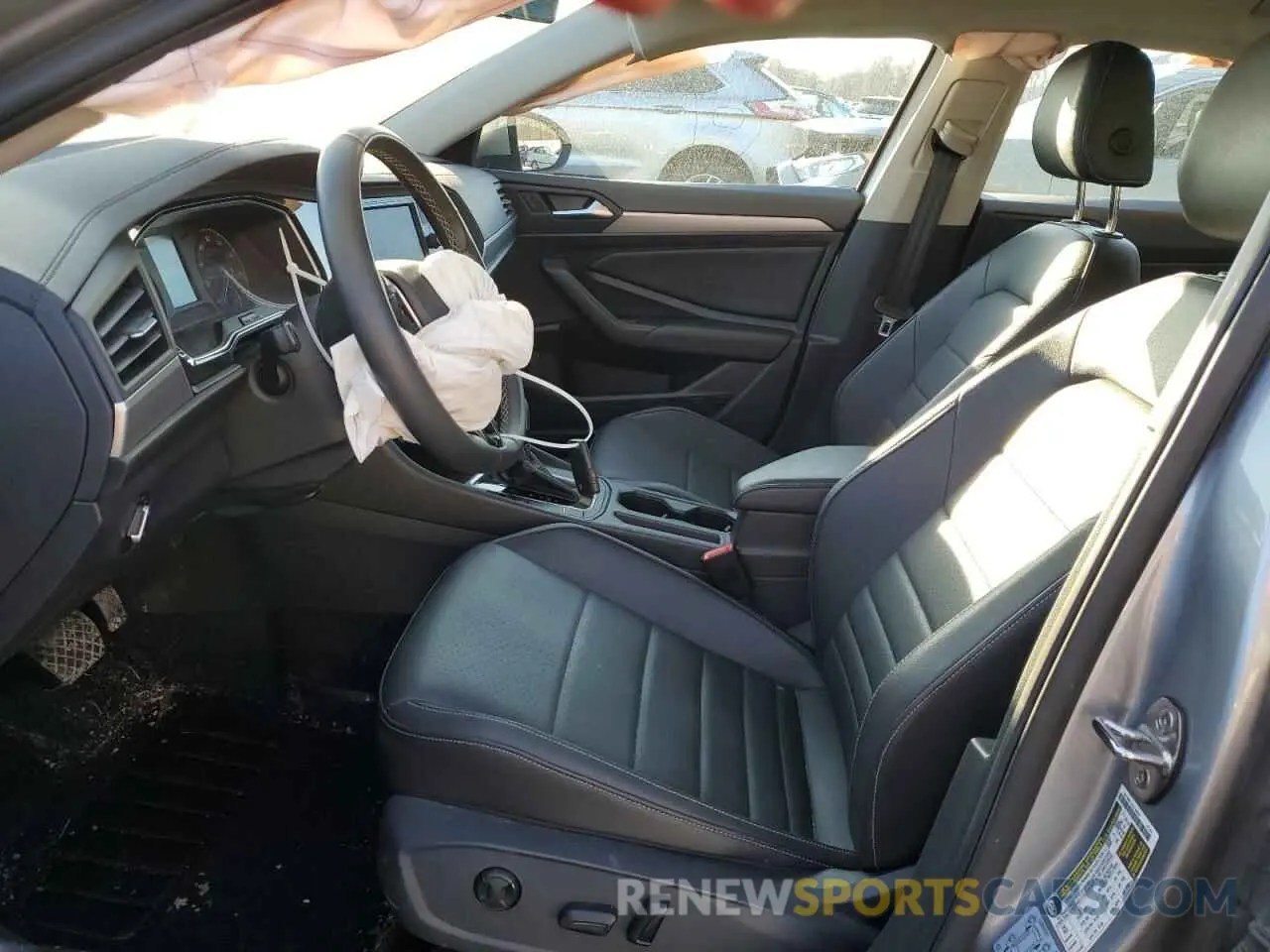 7 fotografías del automóvil dañado 3VWC57BU5MM100229 VOLKSWAGEN JETTA 2021