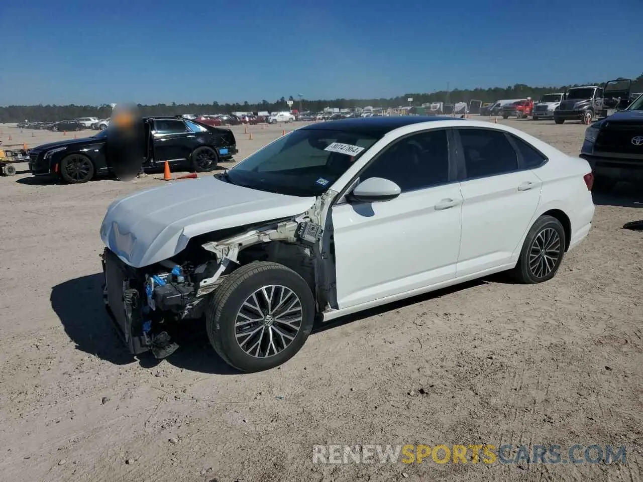 1 fotografías del automóvil dañado 3VWC57BU5MM103213 VOLKSWAGEN JETTA 2021
