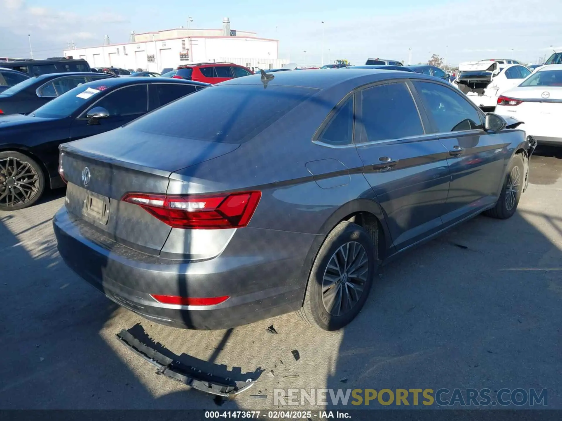4 fotografías del automóvil dañado 3VWC57BU6MM004304 VOLKSWAGEN JETTA 2021