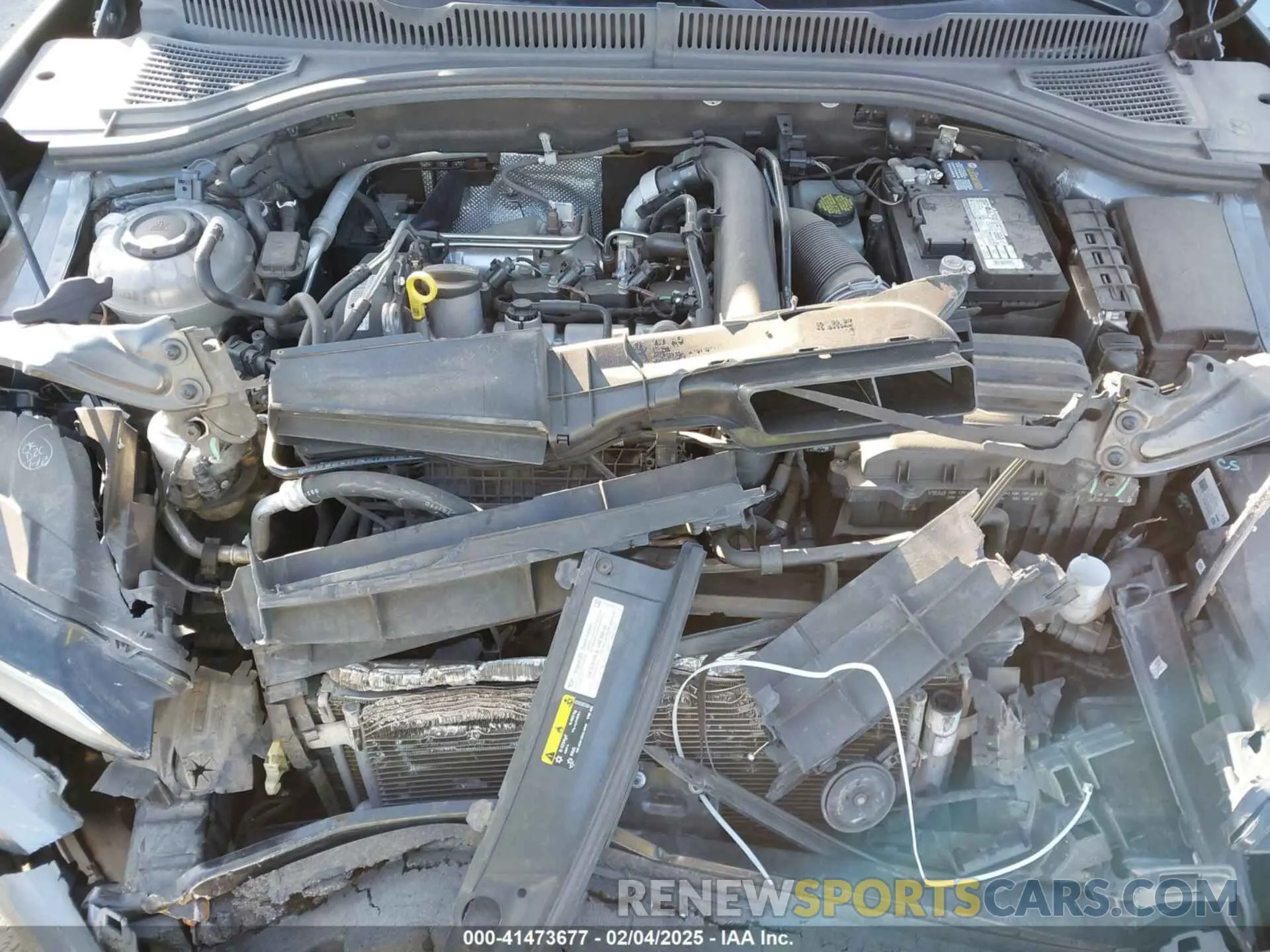 6 fotografías del automóvil dañado 3VWC57BU6MM004304 VOLKSWAGEN JETTA 2021