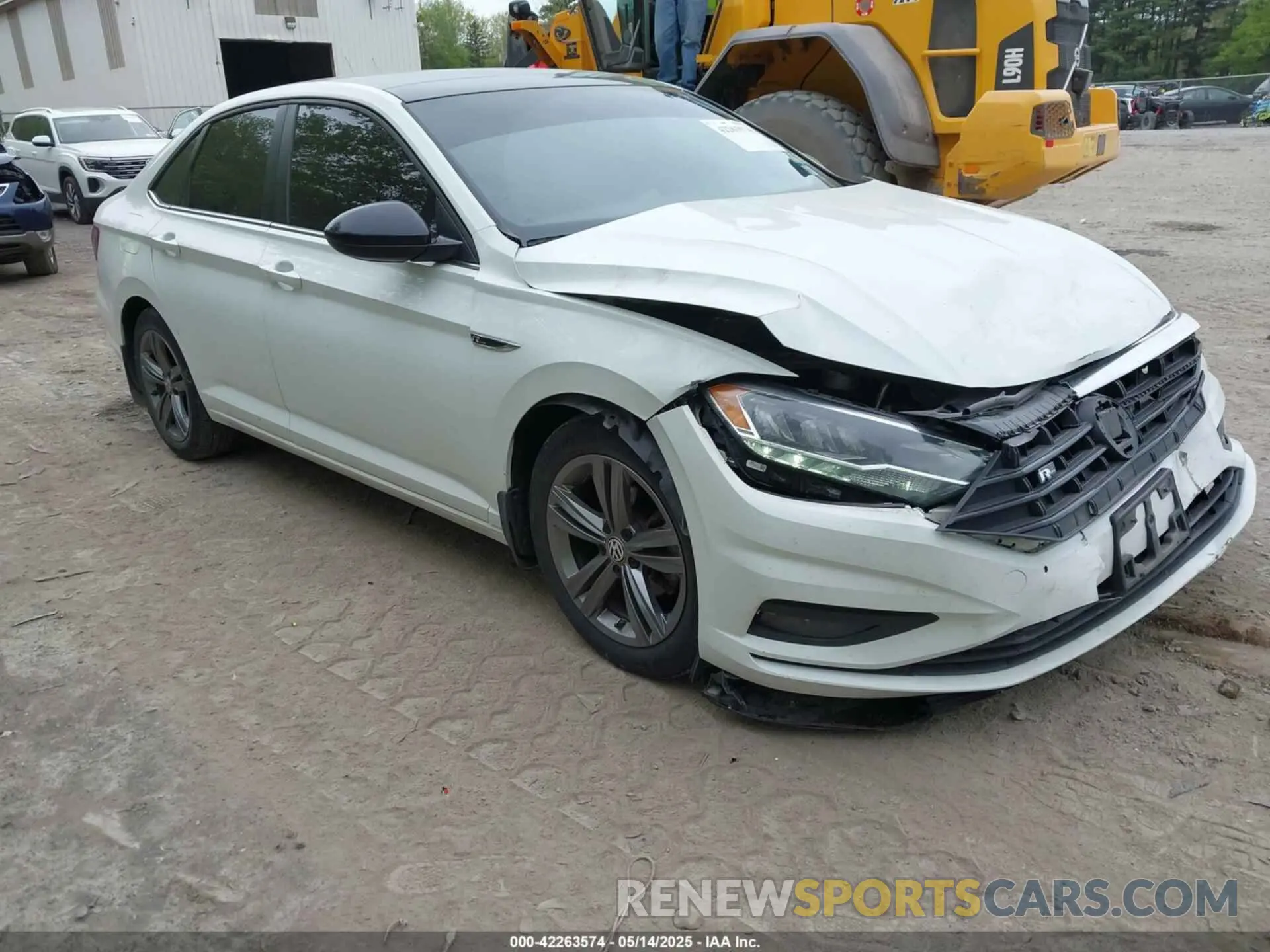 1 fotografías del automóvil dañado 3VWC57BU6MM020180 VOLKSWAGEN JETTA 2021