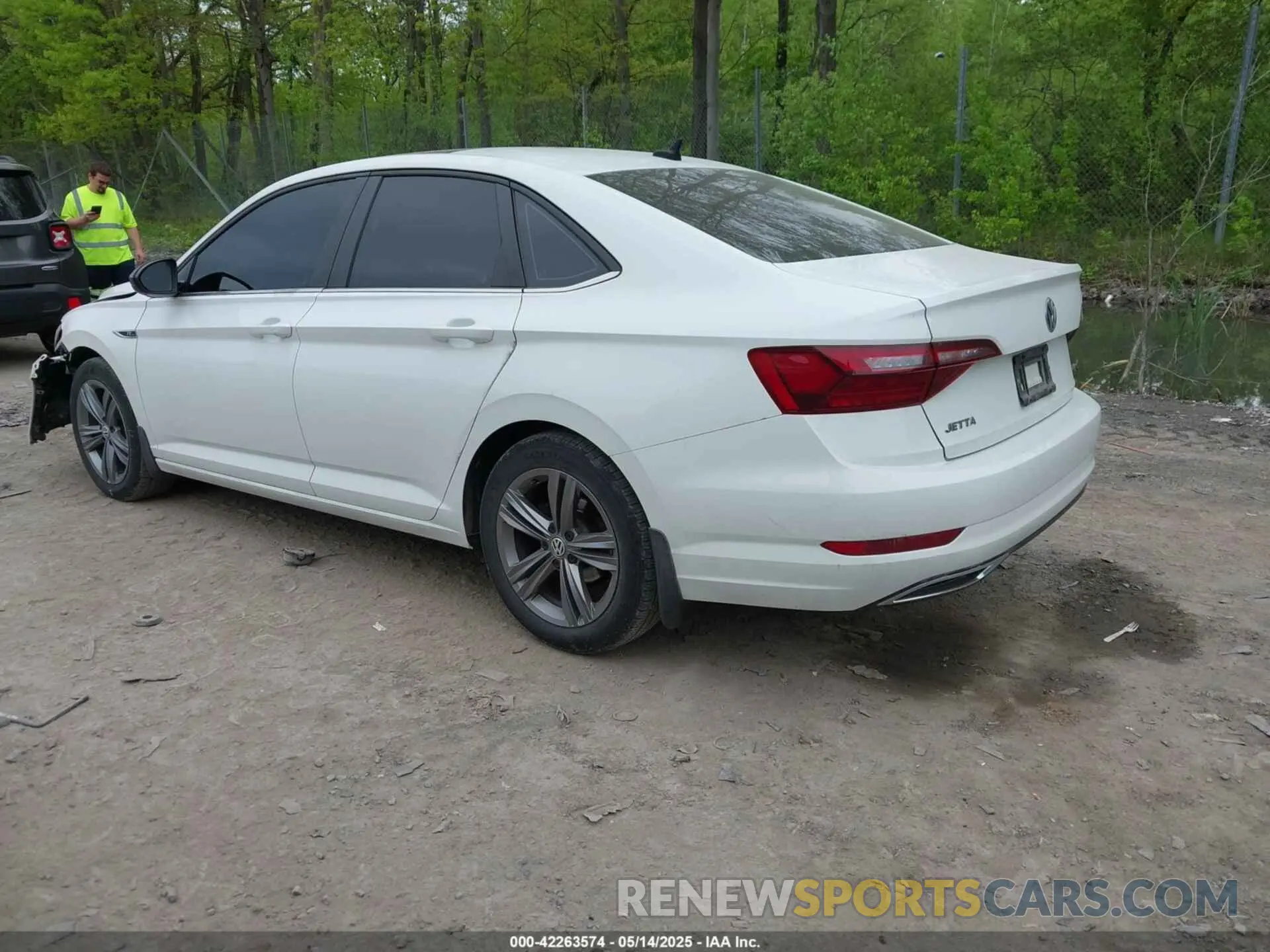 3 fotografías del automóvil dañado 3VWC57BU6MM020180 VOLKSWAGEN JETTA 2021
