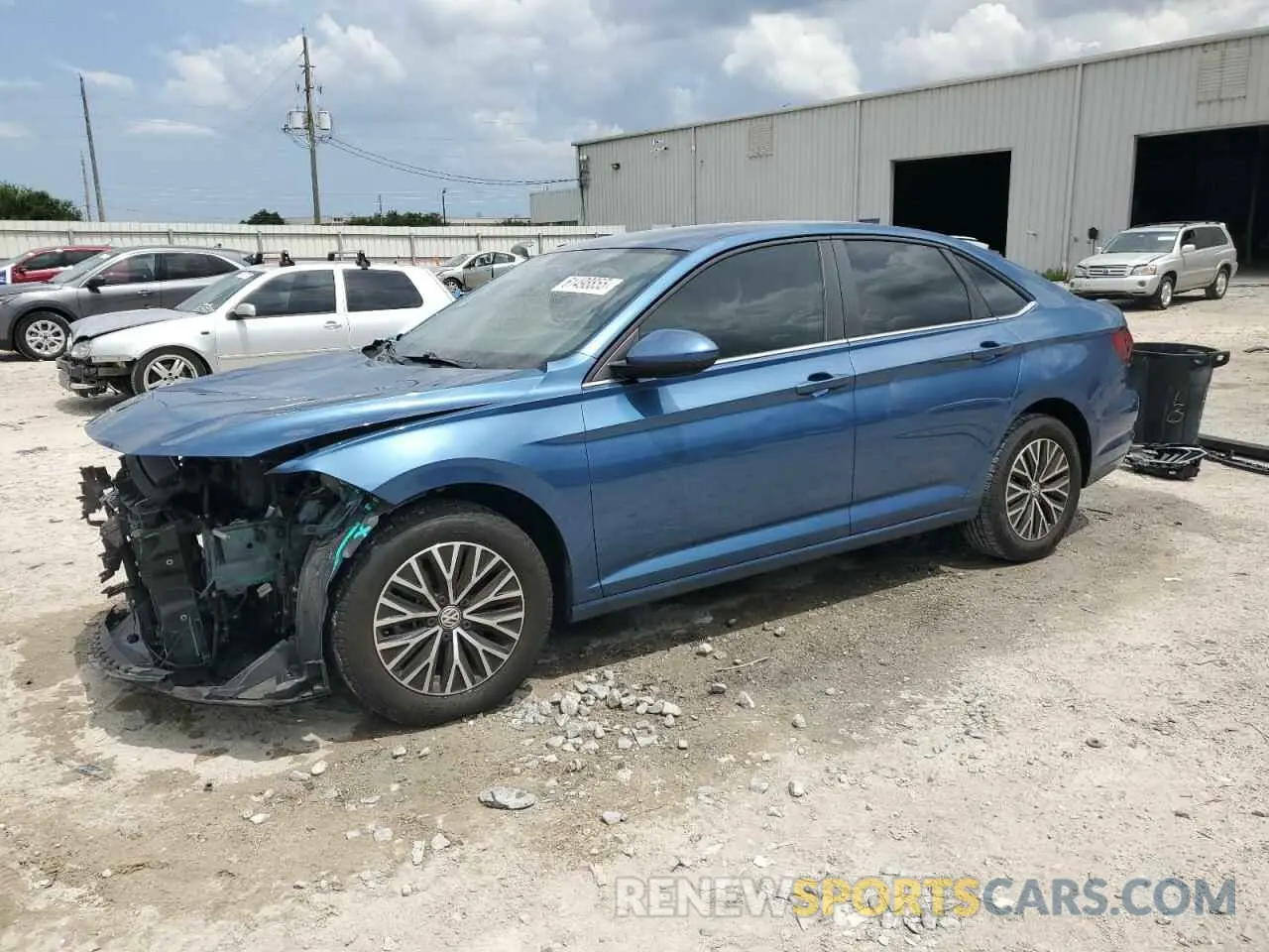 1 fotografías del automóvil dañado 3VWC57BU6MM025945 VOLKSWAGEN JETTA 2021