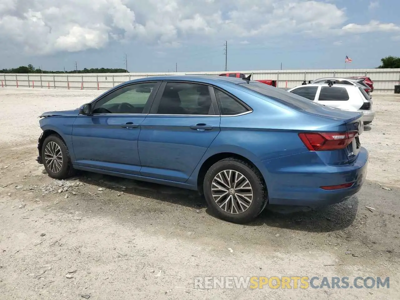 2 fotografías del automóvil dañado 3VWC57BU6MM025945 VOLKSWAGEN JETTA 2021