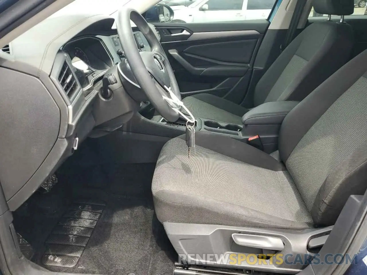 7 fotografías del automóvil dañado 3VWC57BU6MM025945 VOLKSWAGEN JETTA 2021