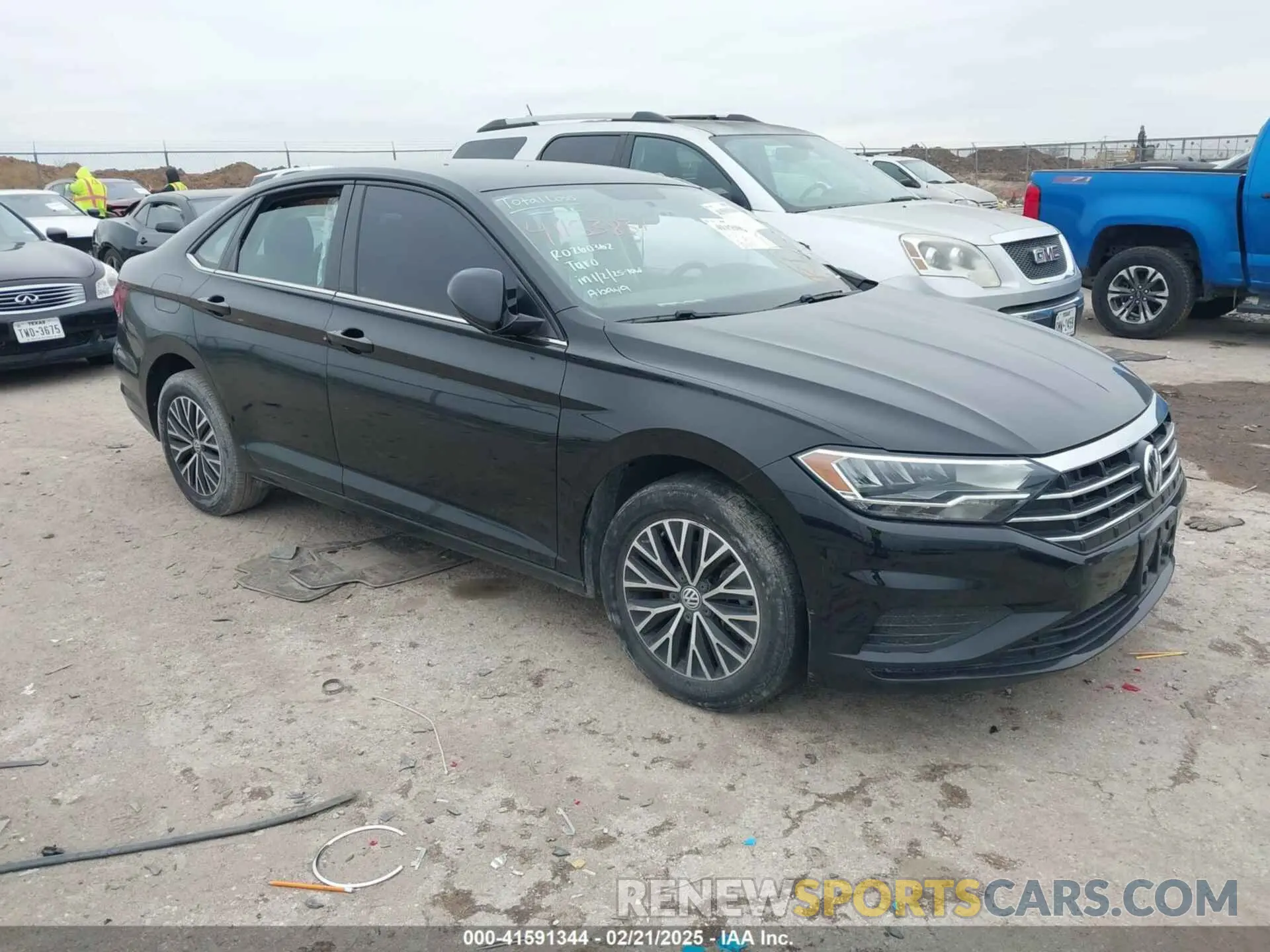 1 fotografías del automóvil dañado 3VWC57BU6MM031518 VOLKSWAGEN JETTA 2021