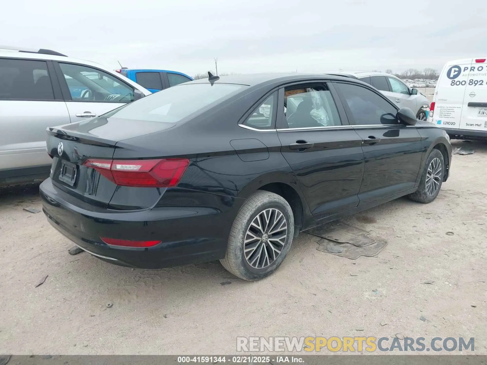 4 fotografías del automóvil dañado 3VWC57BU6MM031518 VOLKSWAGEN JETTA 2021