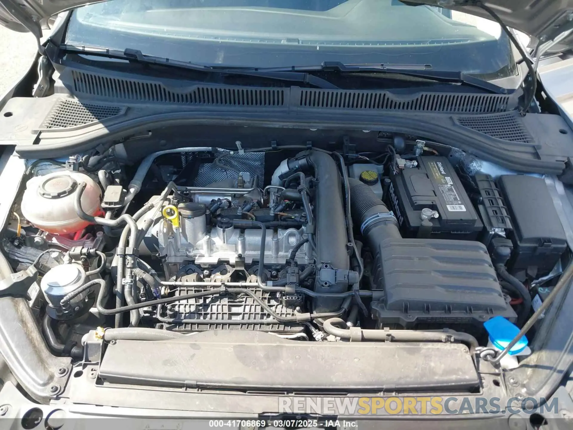 10 fotografías del automóvil dañado 3VWC57BU6MM034709 VOLKSWAGEN JETTA 2021
