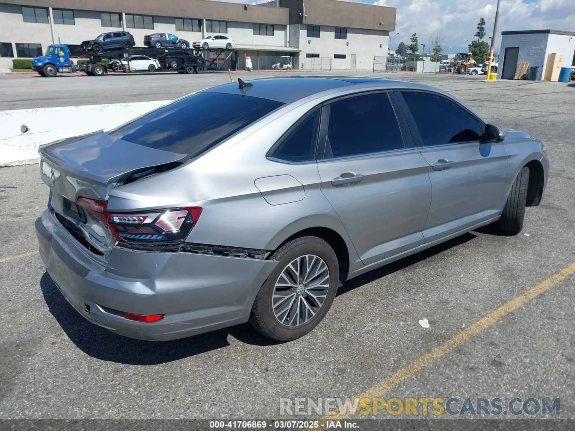 4 fotografías del automóvil dañado 3VWC57BU6MM034709 VOLKSWAGEN JETTA 2021