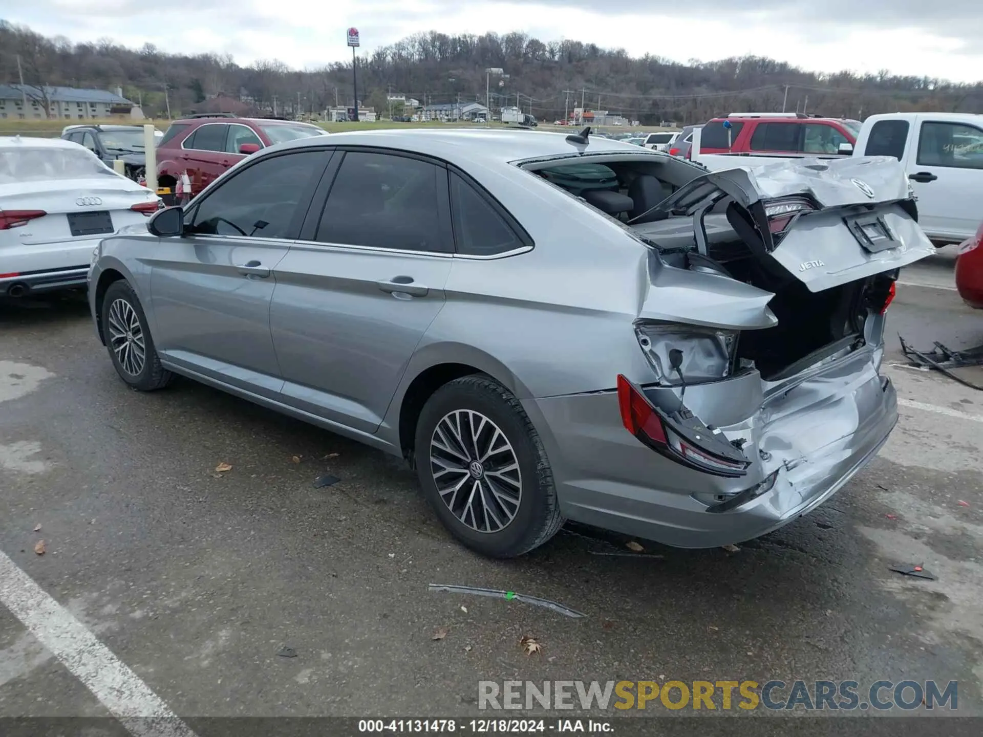 3 fotografías del automóvil dañado 3VWC57BU6MM058749 VOLKSWAGEN JETTA 2021