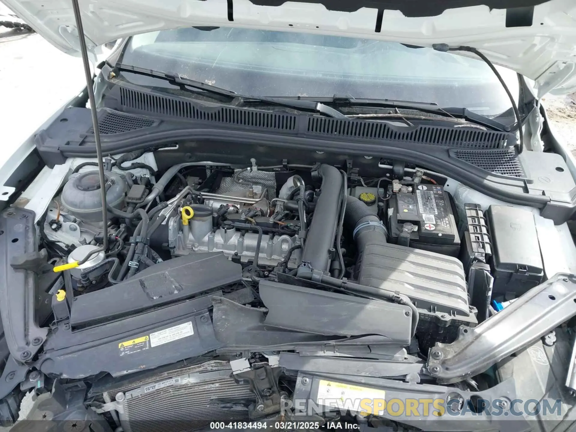 10 fotografías del automóvil dañado 3VWC57BU6MM063126 VOLKSWAGEN JETTA 2021